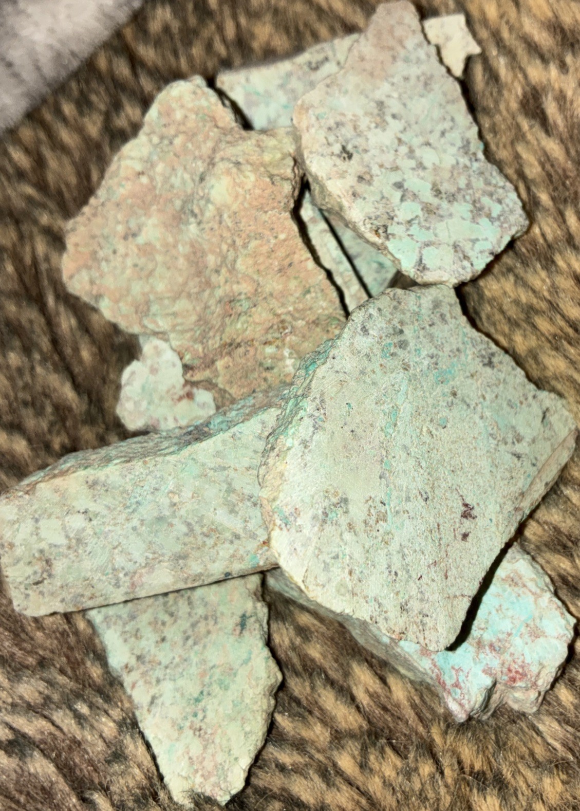Fantastic RARE Slice Turquoise 140.4 Grams Arizona Fantastic RARE Slice Turquoise 140.4 Grams Arizona