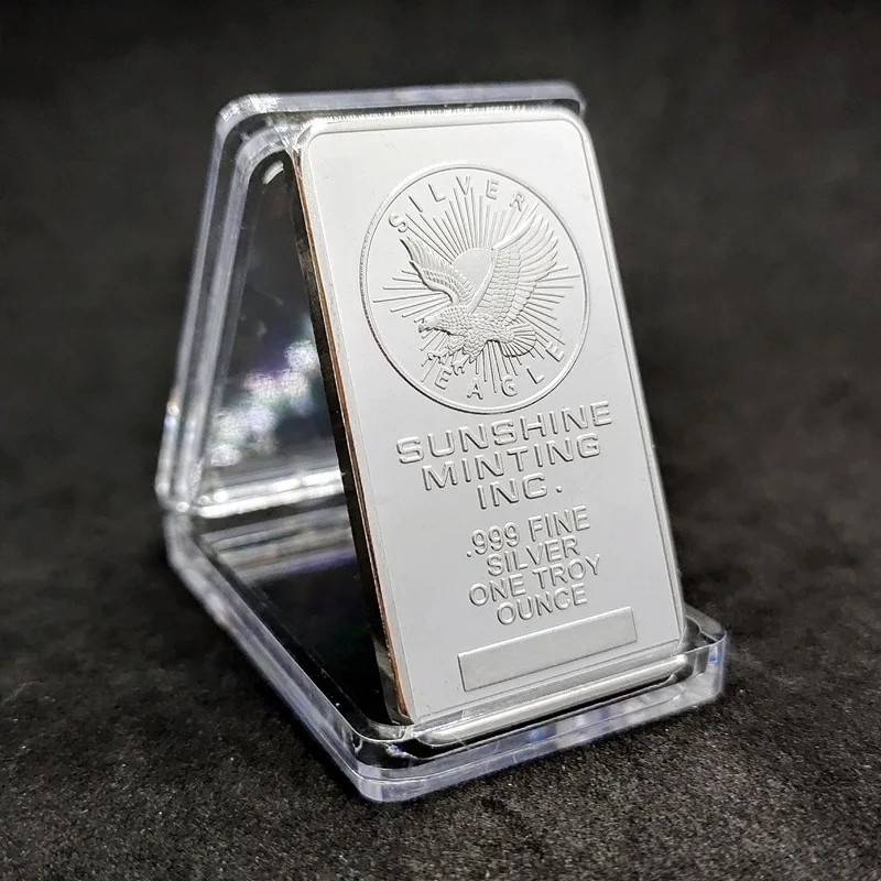 1 oz Sunshine Minting Silver Bar – .999 Fine Sealed Bullion – Troy Ounce 1 oz Sunshine Minting Silver Bar – .999 Fine Sealed Bullion – Troy Ounce