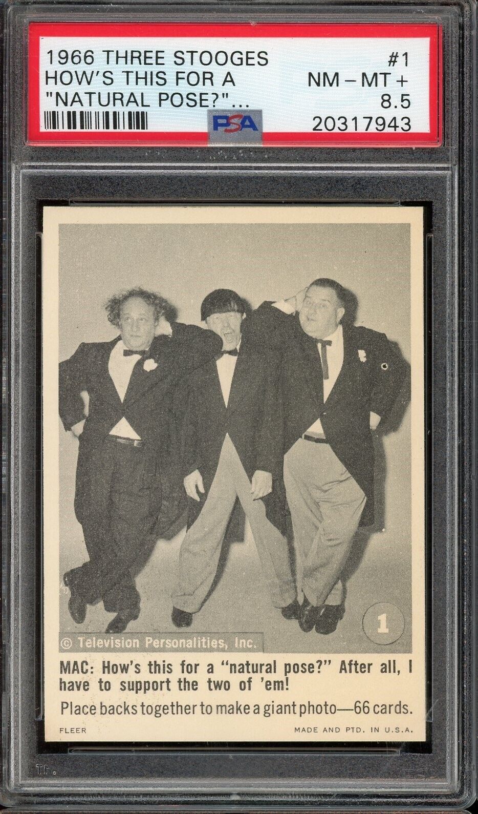 1966 The 3 Stooges #1 How\'s This For A \