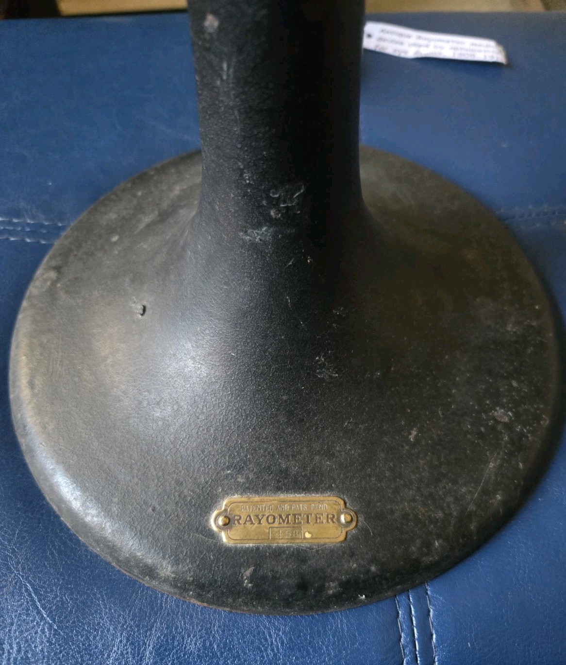 Antique Medical. Device.                          ”RAYOMETER” NEEDS NEW CORD