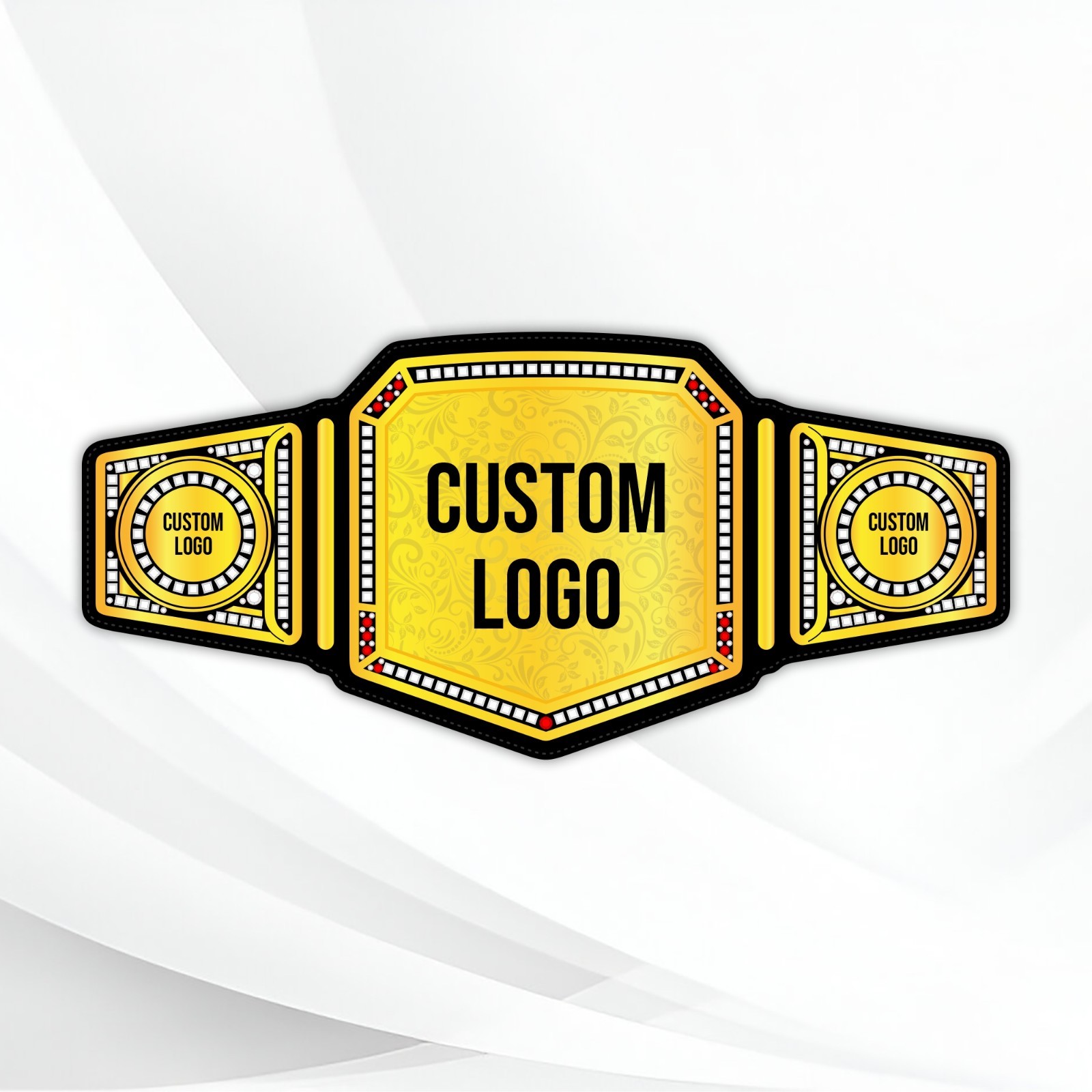 Custom Undisputed Championship Belt Personalized Wrestling Champion Title