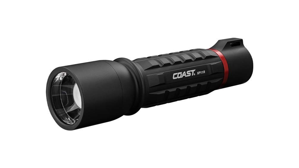 Coast XP11R 2600 Lumen USB-C Rechargeable LED Flashlight with 5.12, Black Coast XP11R 2600 Lumen USB-C Rechargeable LED Flashlight with 5.12, Black