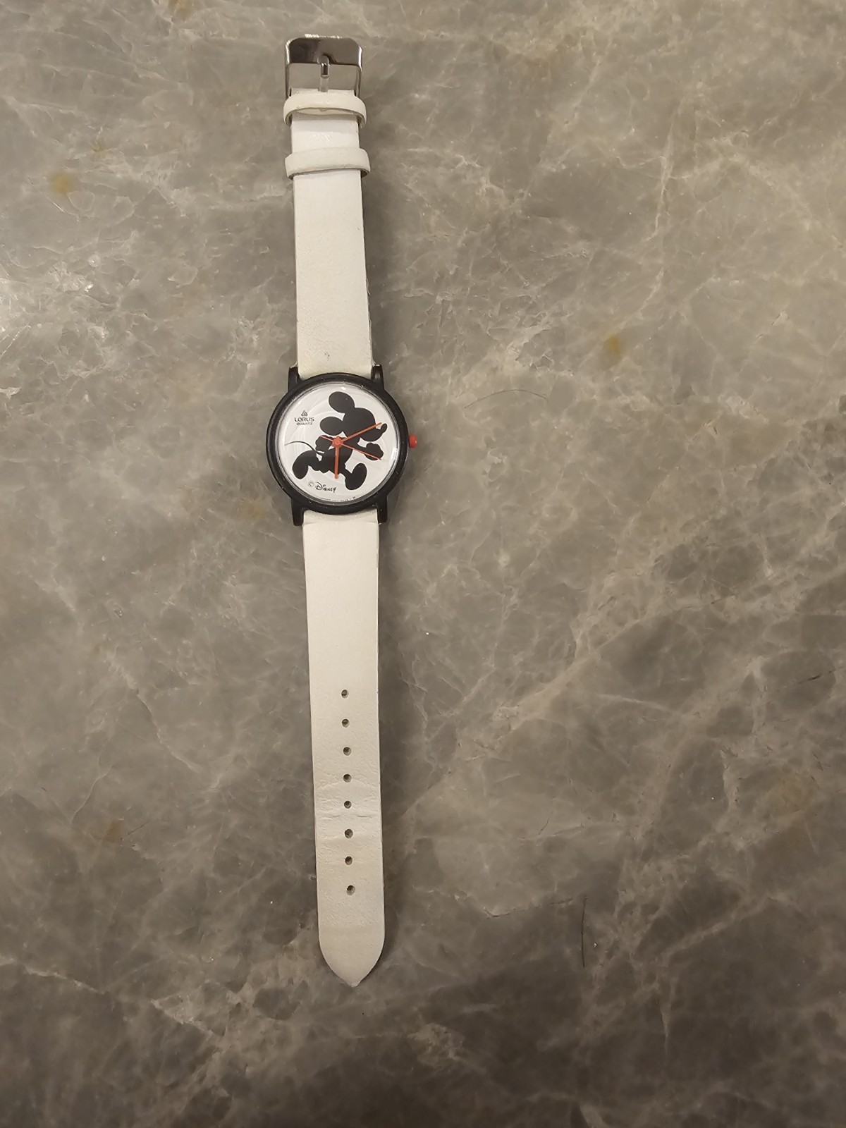 vintage 1980s Lorus by Seiko Mickey Mouse Silhouette quartz watch. vintage 1980s Lorus by Seiko Mickey Mouse Silhouette quartz watch.