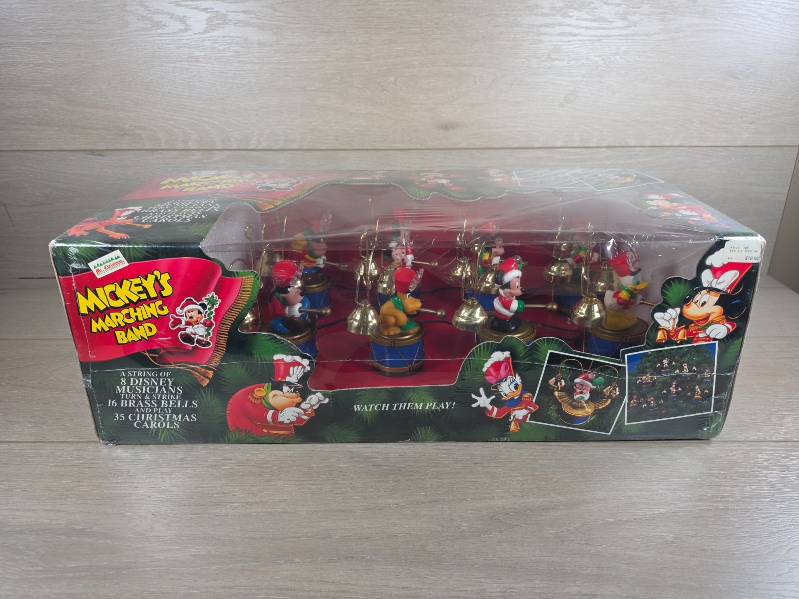 VTG 1992 Mr Christmas Mickey’s Marching Band Plays 35 Carols Animated New In Box VTG 1992 Mr Christmas Mickey’s Marching Band Plays 35 Carols Animated New In Box