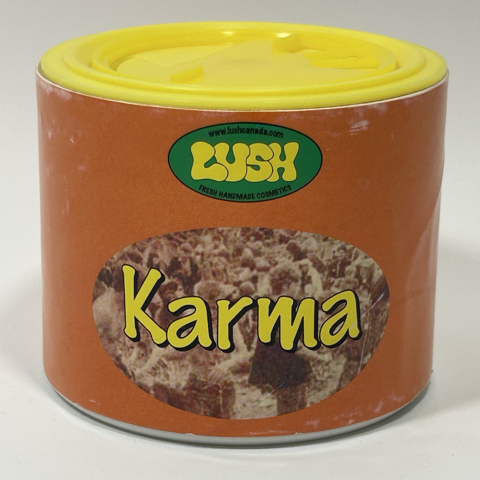 Vintage 2007 LUSH Karma Dusting Powder - BRAND NEW / FACTORY SEALED *RARE* Vintage 2007 LUSH Karma Dusting Powder - BRAND NEW / FACTORY SEALED *RARE*