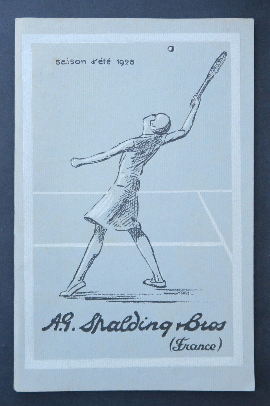 1928 Catalog A-G SPALDING & Bros France Tennis Golf Cricket Baseball Croquet