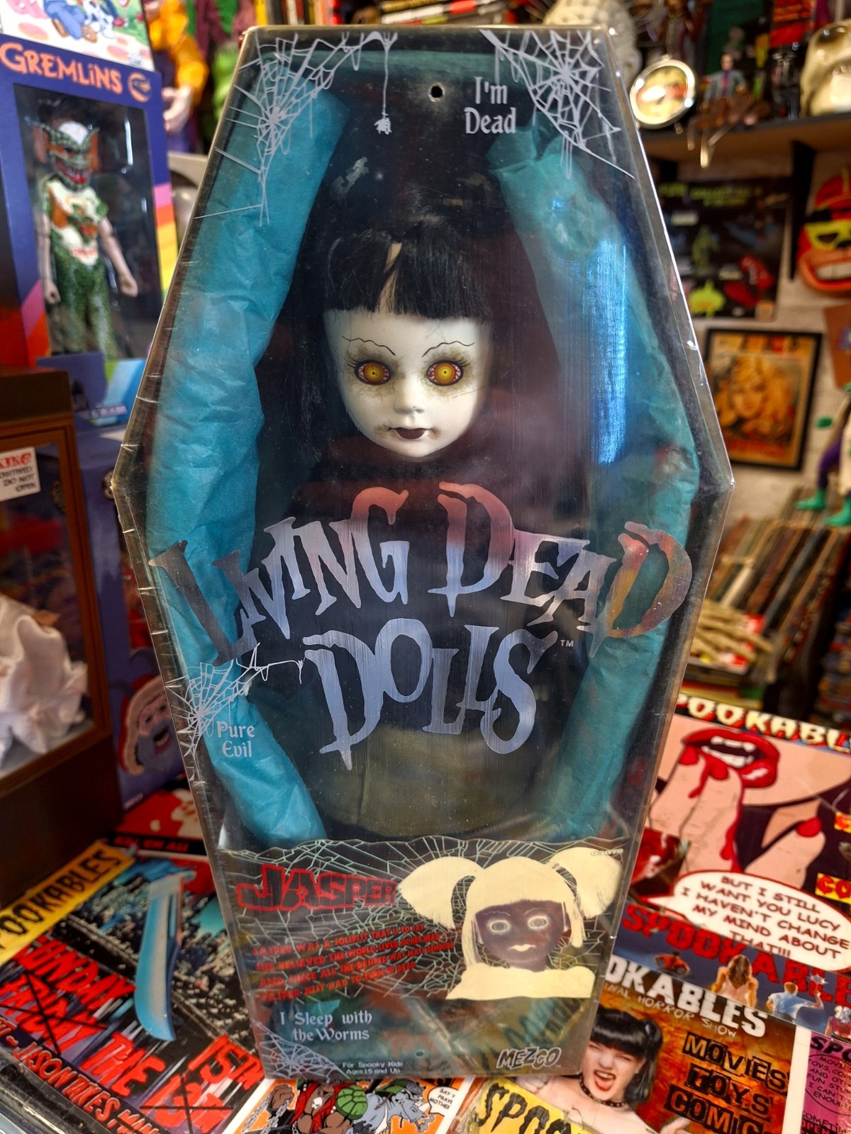 Living Dead Dolls JASPER Still Factory Sealed in Box Living Dead Dolls JASPER Still Factory Sealed in Box