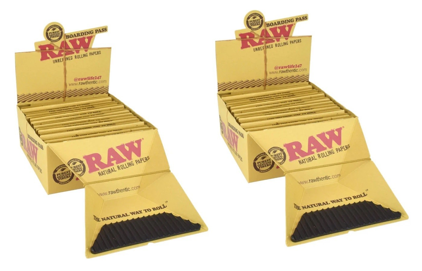 TWO BOXES OF RAW BOARDING PASSES (15 PER BOX/30 total) 