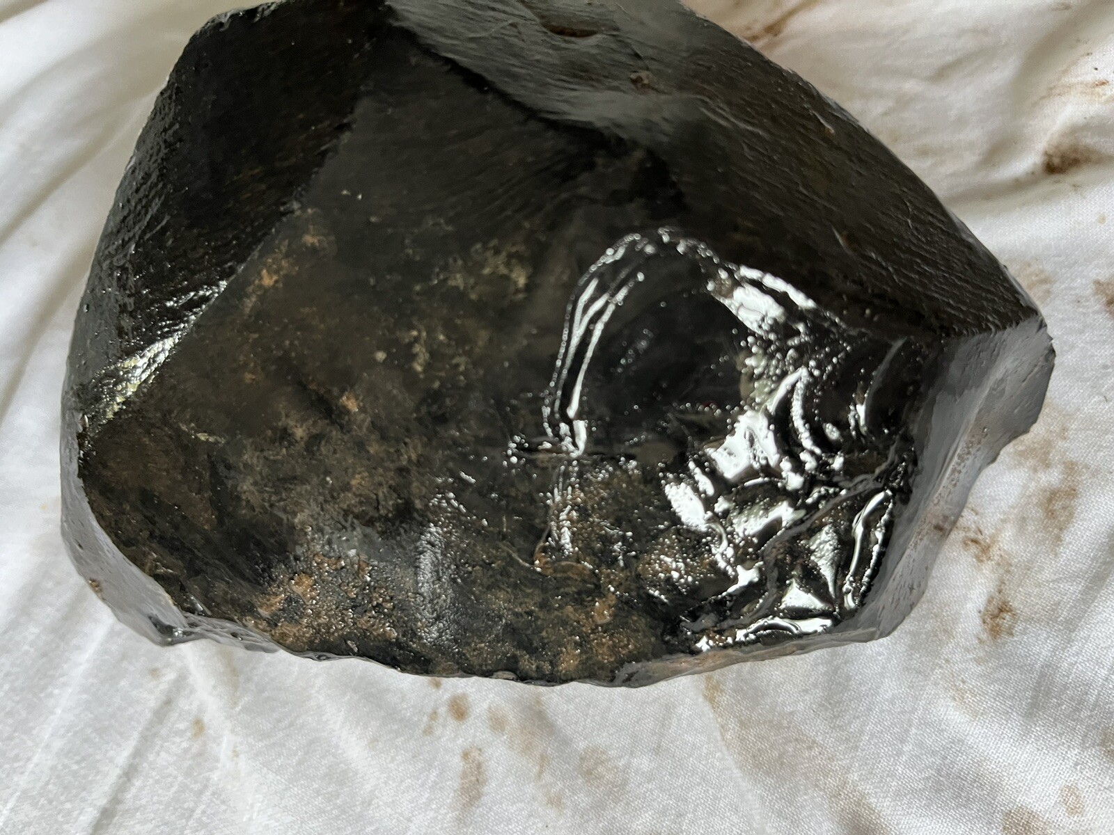 4+ Pounds Black Obsidian 4+ Pounds Black Obsidian