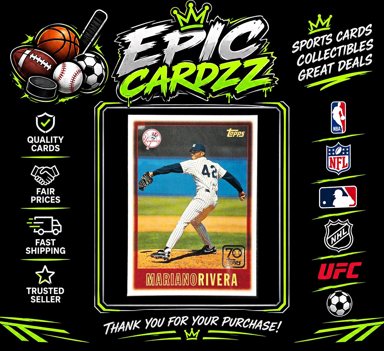Topps 2021 Mariano Rivera New York Yankees MLB Baseball Topps 2021 Mariano Rivera New York Yankees MLB Baseball