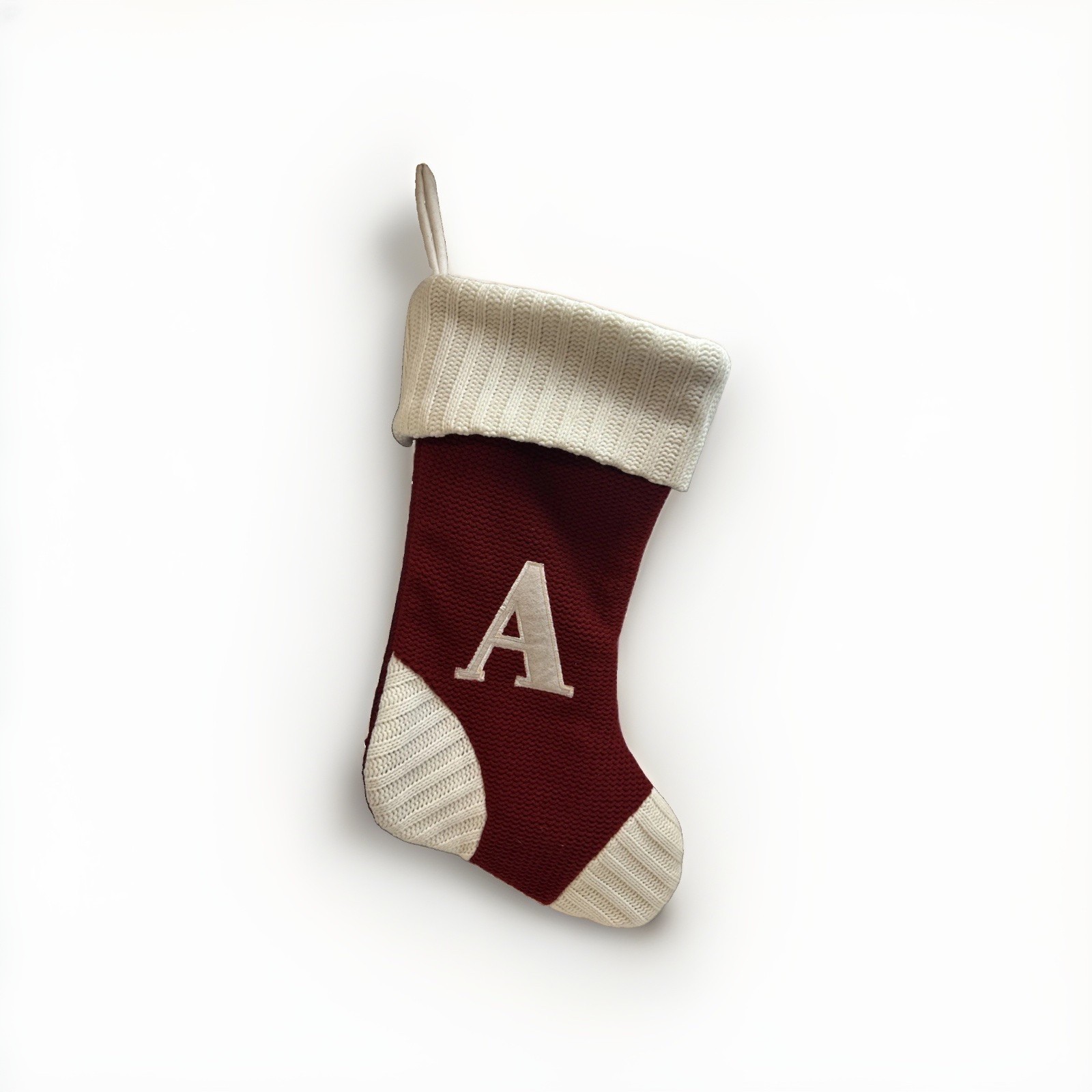 Target Wondershop Red Initial V Monogram Christmas Stocking White Letter V 18 In Target Wondershop Red Initial V Monogram Christmas Stocking White Letter V 18 In
