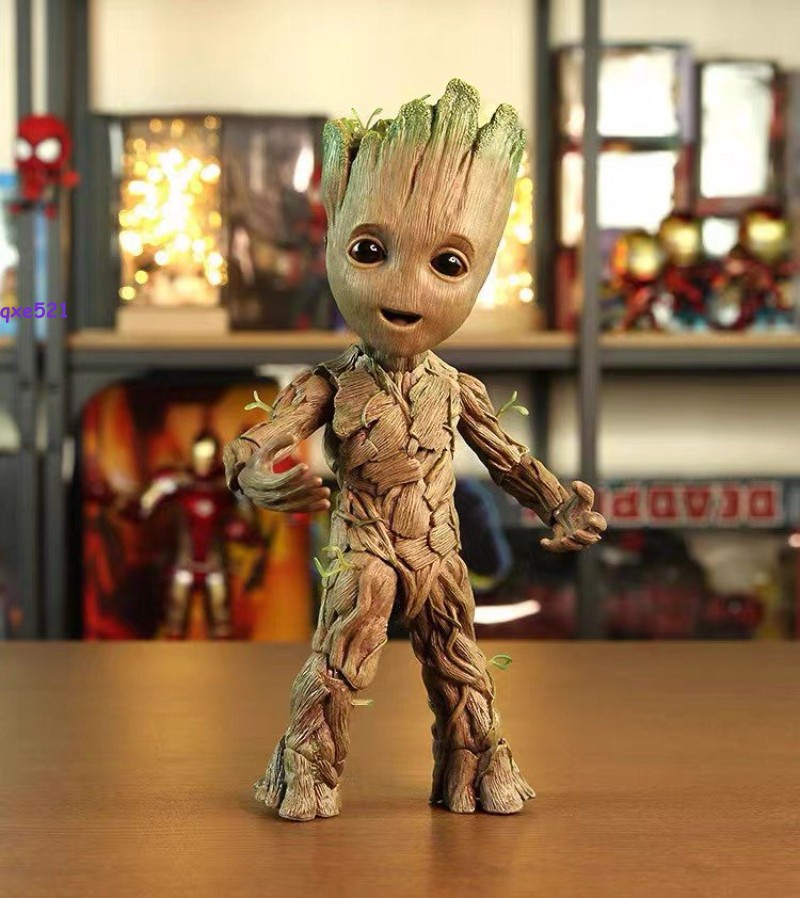 Guardians Of The Galaxy Groot Figurine Model Statue Action Figure Ornament Gifts