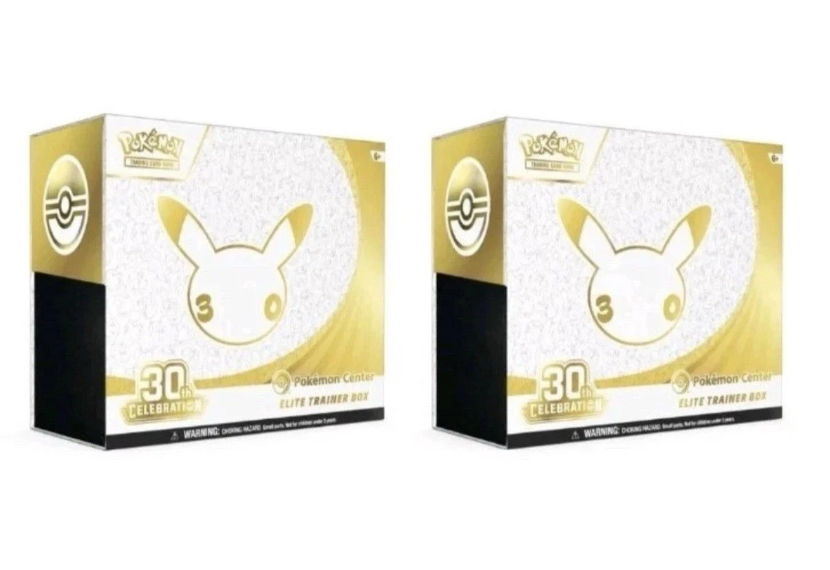 (PRE-SALE) Pokemon Center 30th Anniversary Elite Trainer Box ETB x2 NEW SEALED (PRE-SALE) Pokemon Center 30th Anniversary Elite Trainer Box ETB x2 NEW SEALED