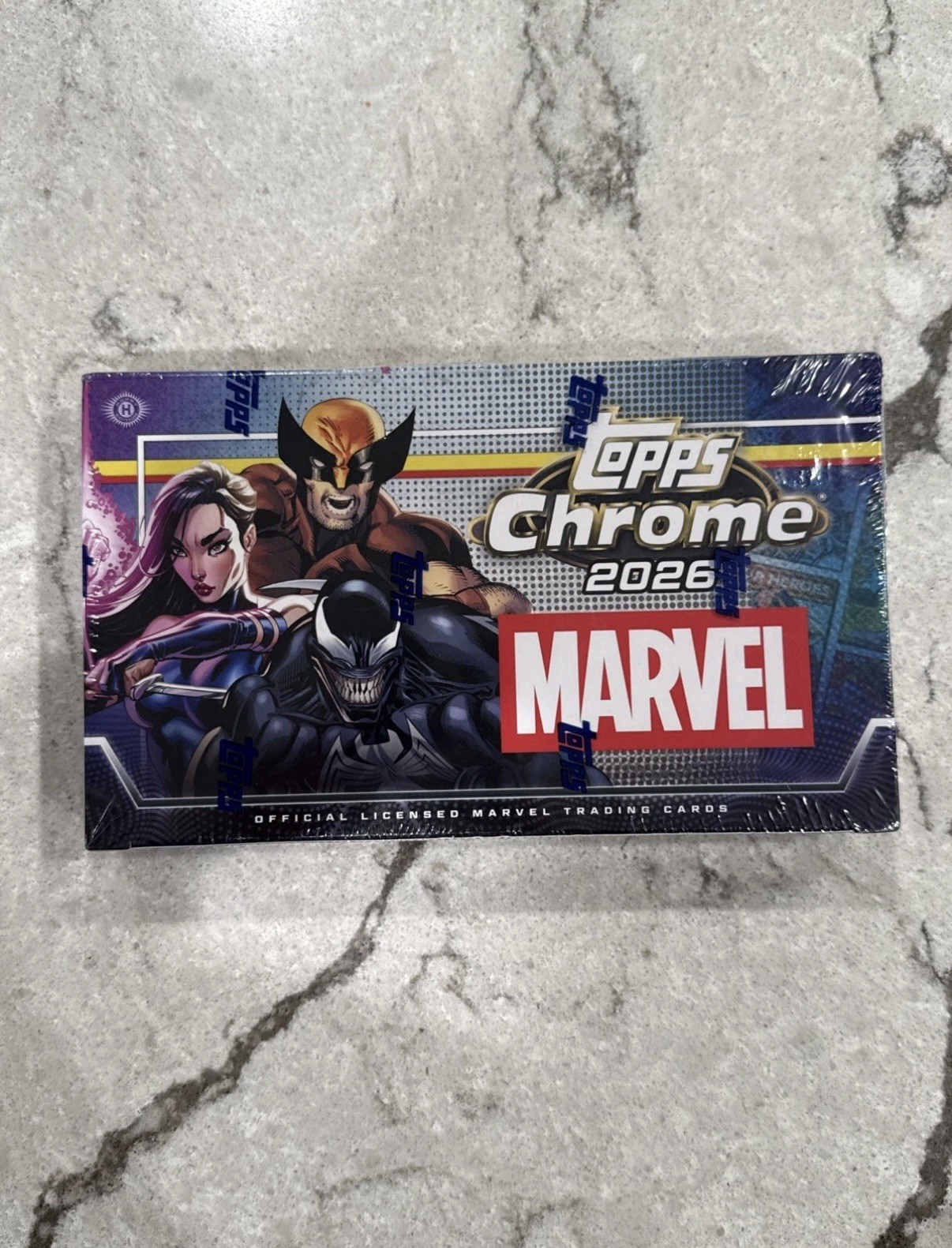 2026 Topps Chrome Marvel Comics Hobby Box Factory Sealed In Hand New 2026 Topps Chrome Marvel Comics Hobby Box Factory Sealed In Hand New