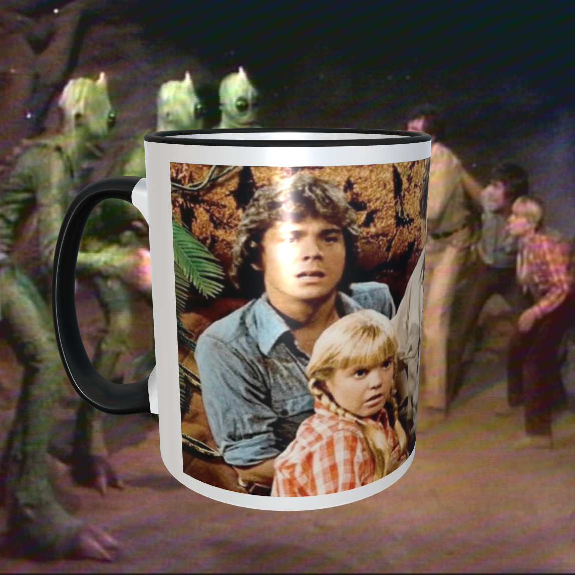 Land Of the Lost 11oz Ceramic Coffee Mug NEW Sid & Marty Kroft Land Of the Lost 11oz Ceramic Coffee Mug NEW Sid & Marty Kroft