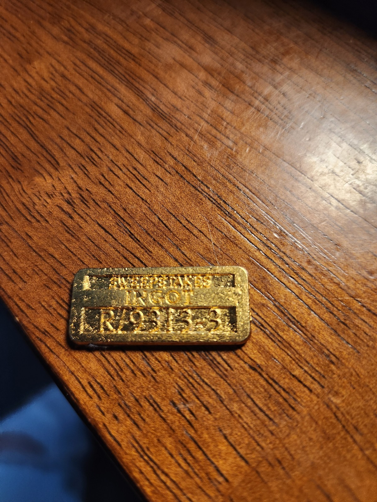 Vintage Sweepstakes Ingot R/9313-3 Vintage Sweepstakes Ingot R/9313-3