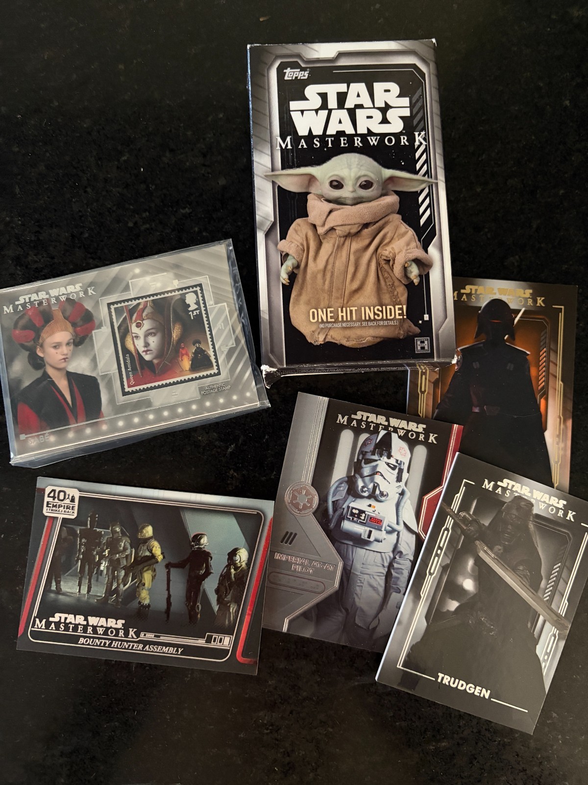 2020 Topps Star Wars Masterwork 5 Card Lot Second Sister /10 Sabe Stamp Relic /2 2020 Topps Star Wars Masterwork 5 Card Lot Second Sister /10 Sabe Stamp Relic /2