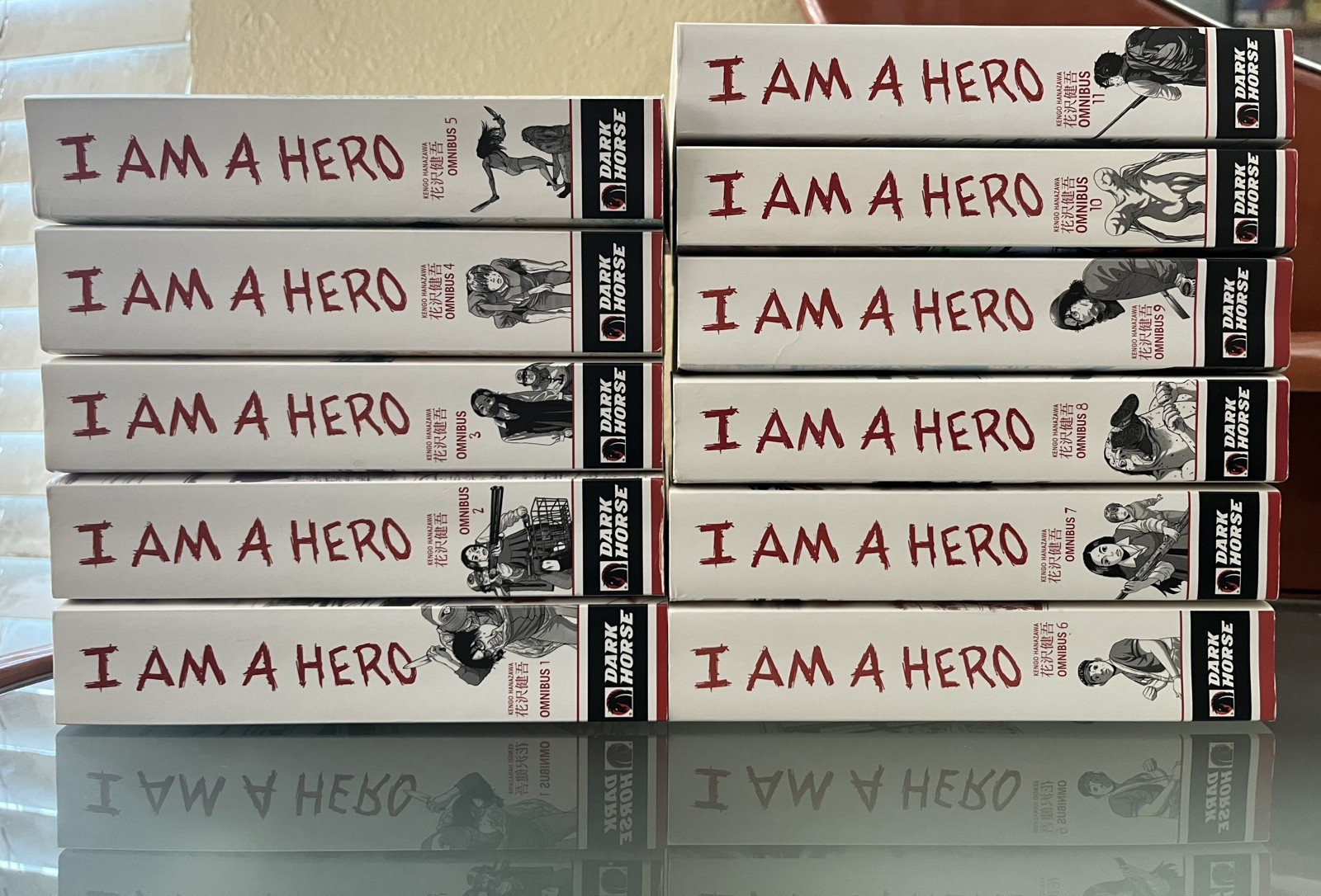 I Am A Hero Omnibus Manga Volumes 1-11 Complete English Dark Horse I Am A Hero Omnibus Manga Volumes 1-11 Complete English Dark Horse