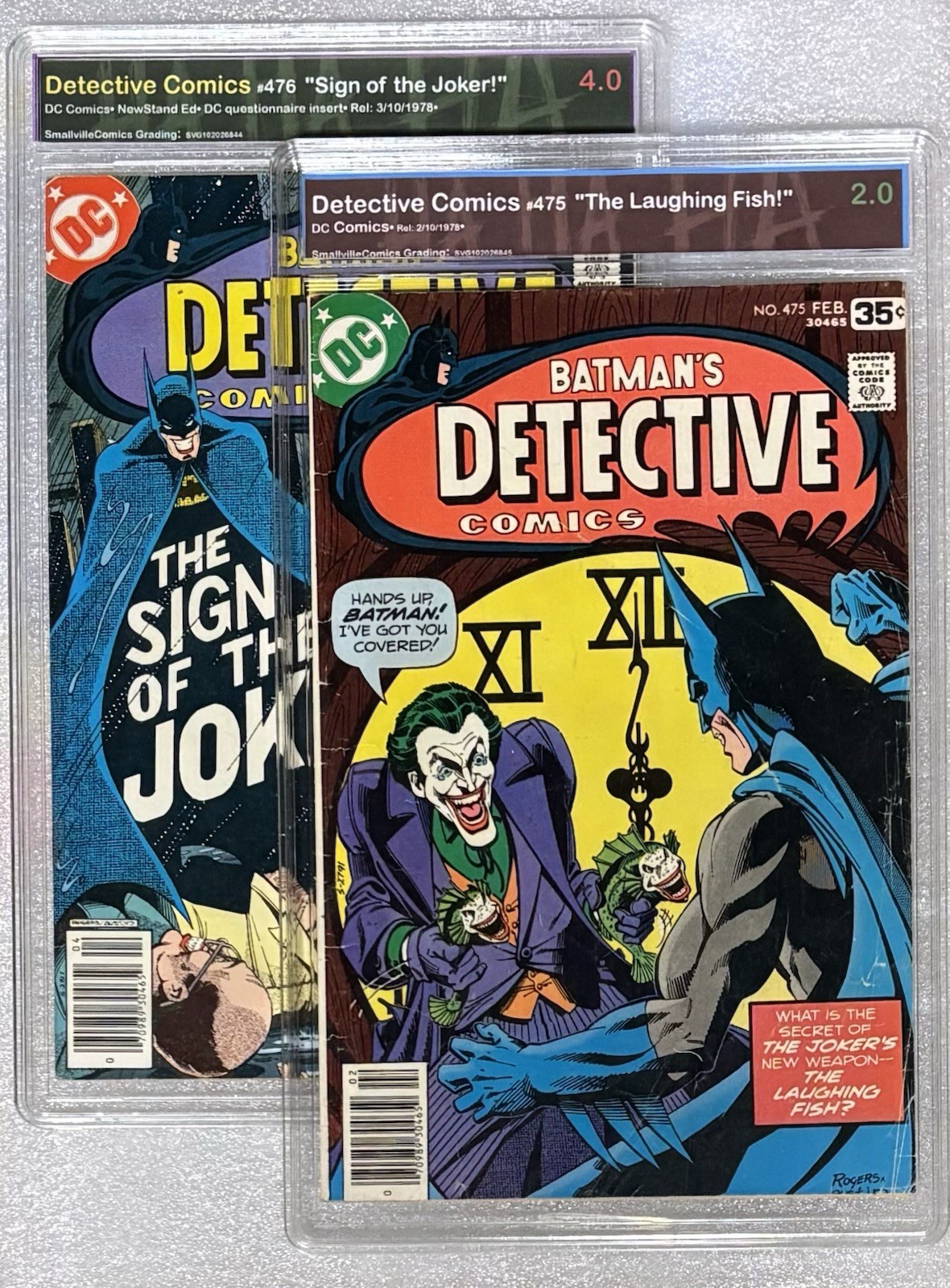 Detective Comics 475 SVG 2.0 & 476 SVG 4.0 (1977) Set Of Batman😱🤗 Detective Comics 475 SVG 2.0 & 476 SVG 4.0 (1977) Set Of Batman😱🤗