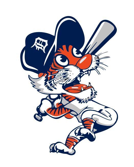 Detroit Tigers MLB Baseball Sticker Decal S313