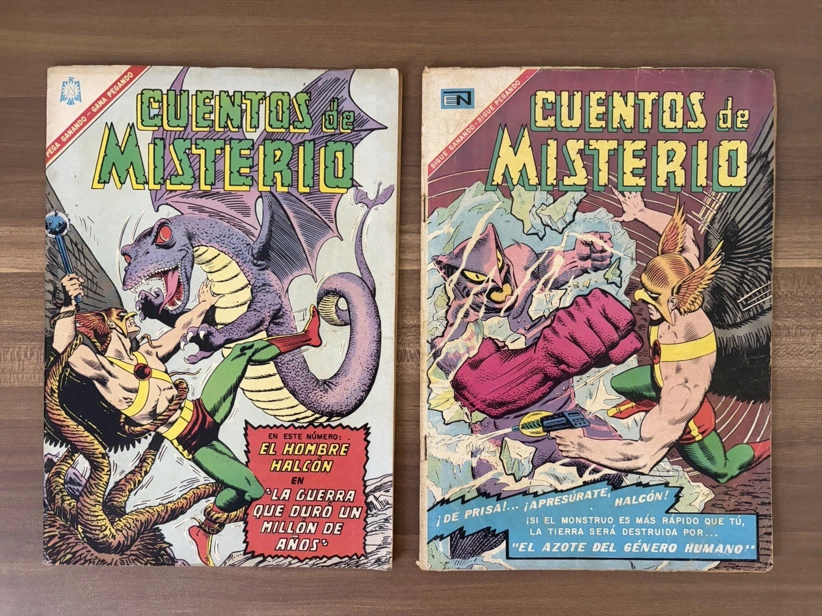 HAWKMAN COMICS 1966 NOVARO CUENTOS DE MISTERIO Very Rare VTG HTF HAWKMAN COMICS 1966 NOVARO CUENTOS DE MISTERIO Very Rare VTG HTF