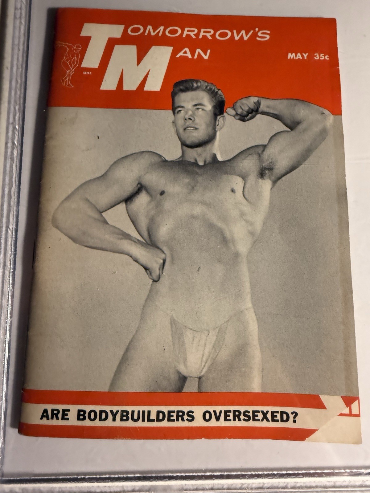 TOMORROWS MAN MAY 1957 PHYSIQUE PHOTOGRAPHY & ART MAGAZINE GAY Interest RARE