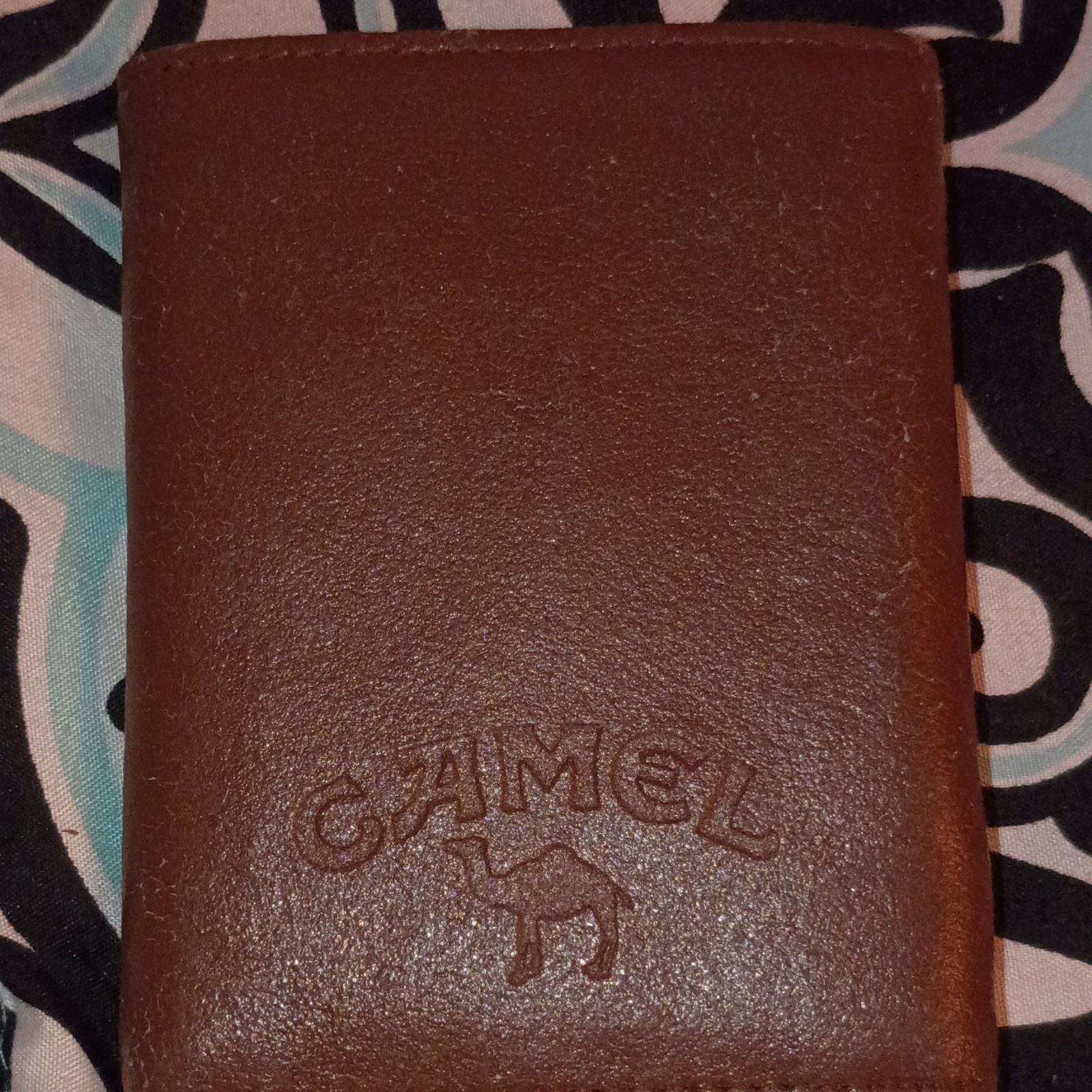Vintage 1990s Camel Genuine Leather Trifold Wallet Promo Joe Camel Vintage 1990s Camel Genuine Leather Trifold Wallet Promo Joe Camel