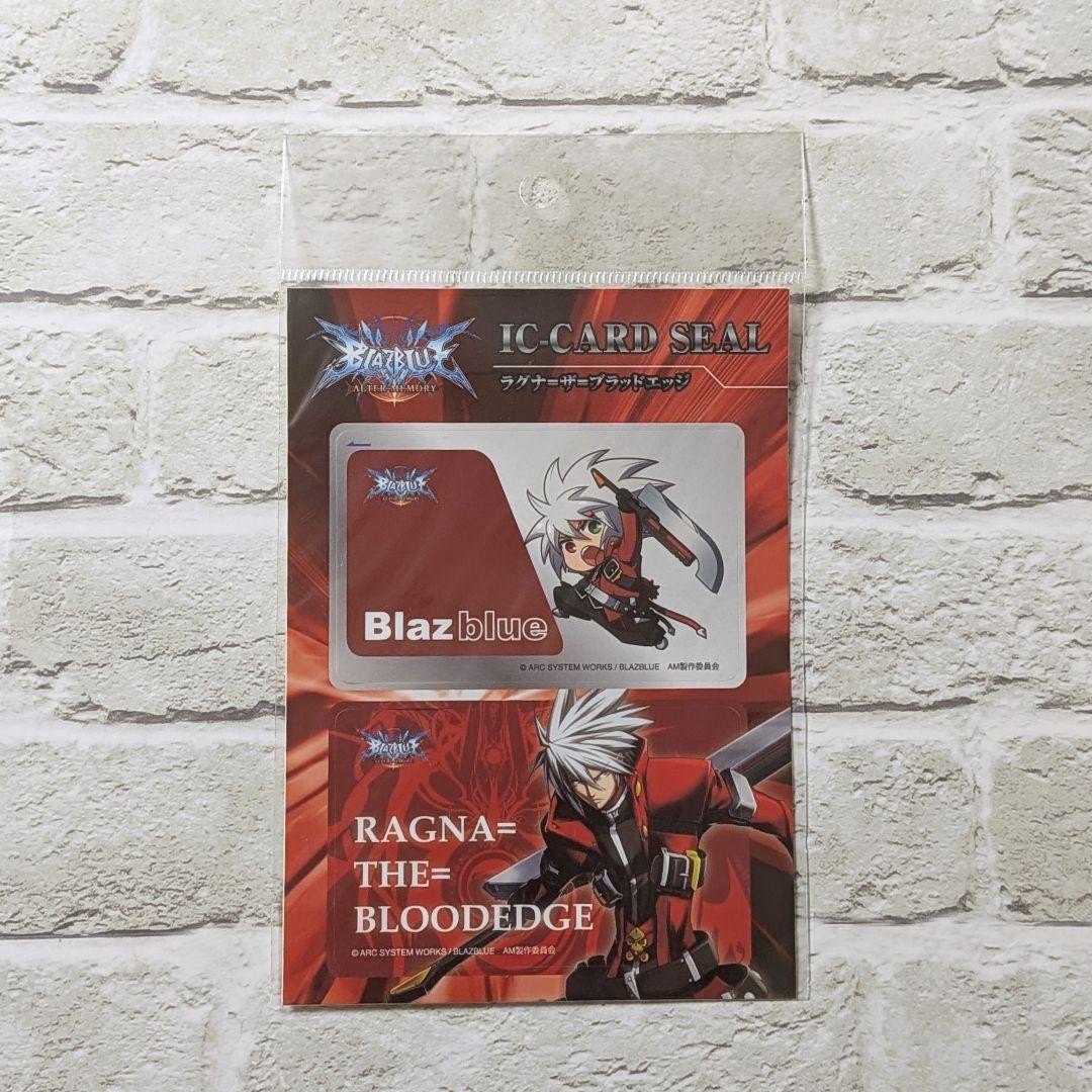 BlazBlue Ragna IC Card Sticker BlazBlue Ragna IC Card Sticker