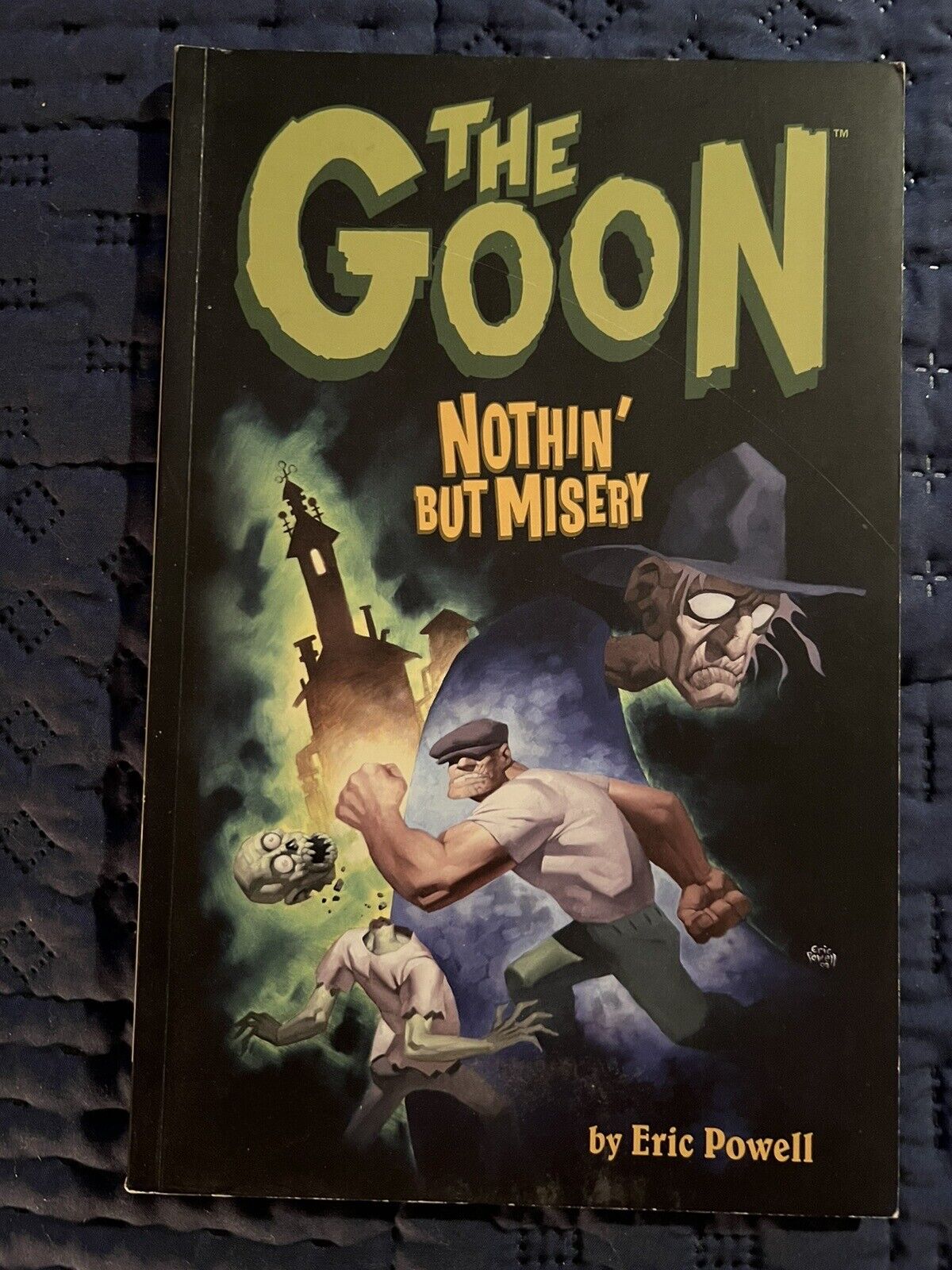 The Goon, Nothin\' But Misery, Eric Powell, zombie priest and gang