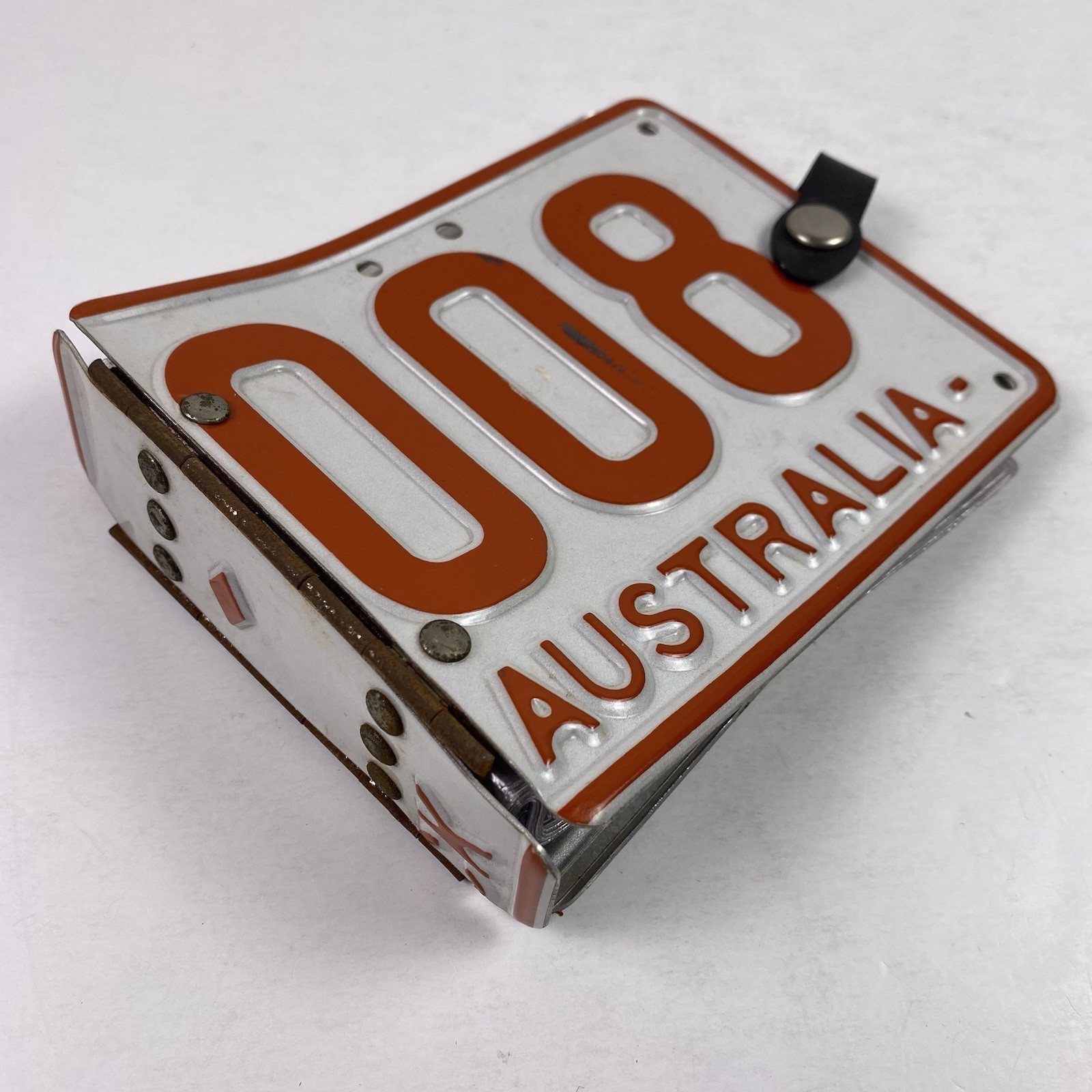 Vintage Australia License Plate Photo Album N.T. Outback License Plate 20 Slots