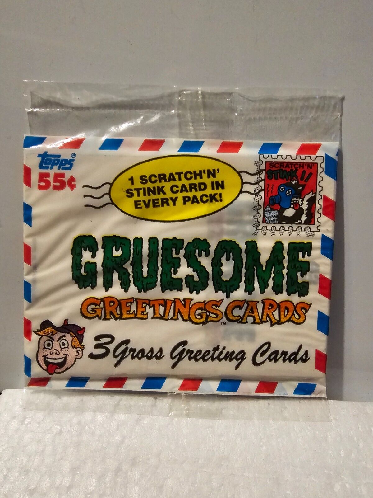 1992 Topps Gruesome Greeting Sealed Trading Card Pack NEW