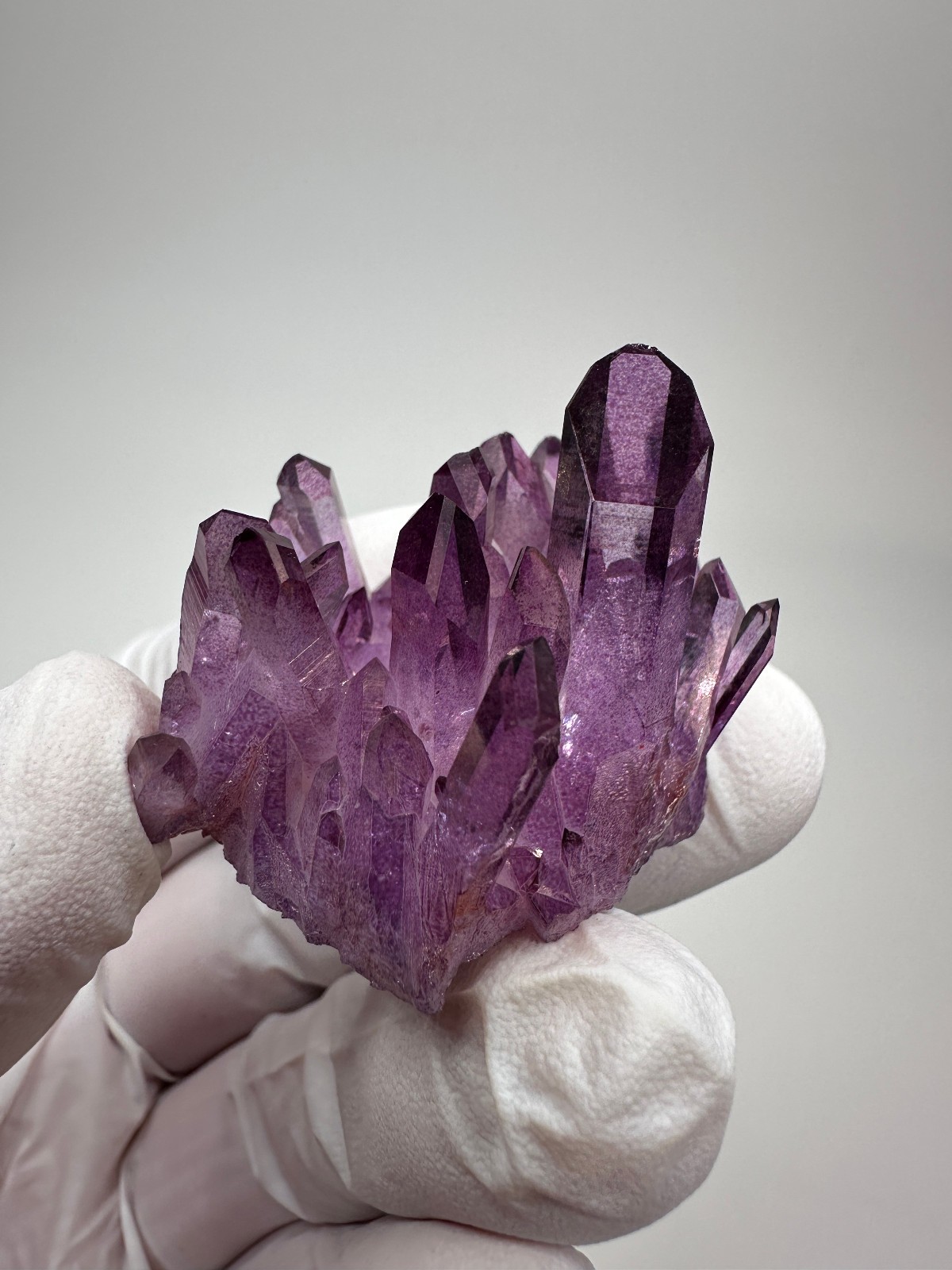 Top Choice__ Purple Mist Aura Arkansas Quartz Crystal Cluster Top Choice__ Purple Mist Aura Arkansas Quartz Crystal Cluster