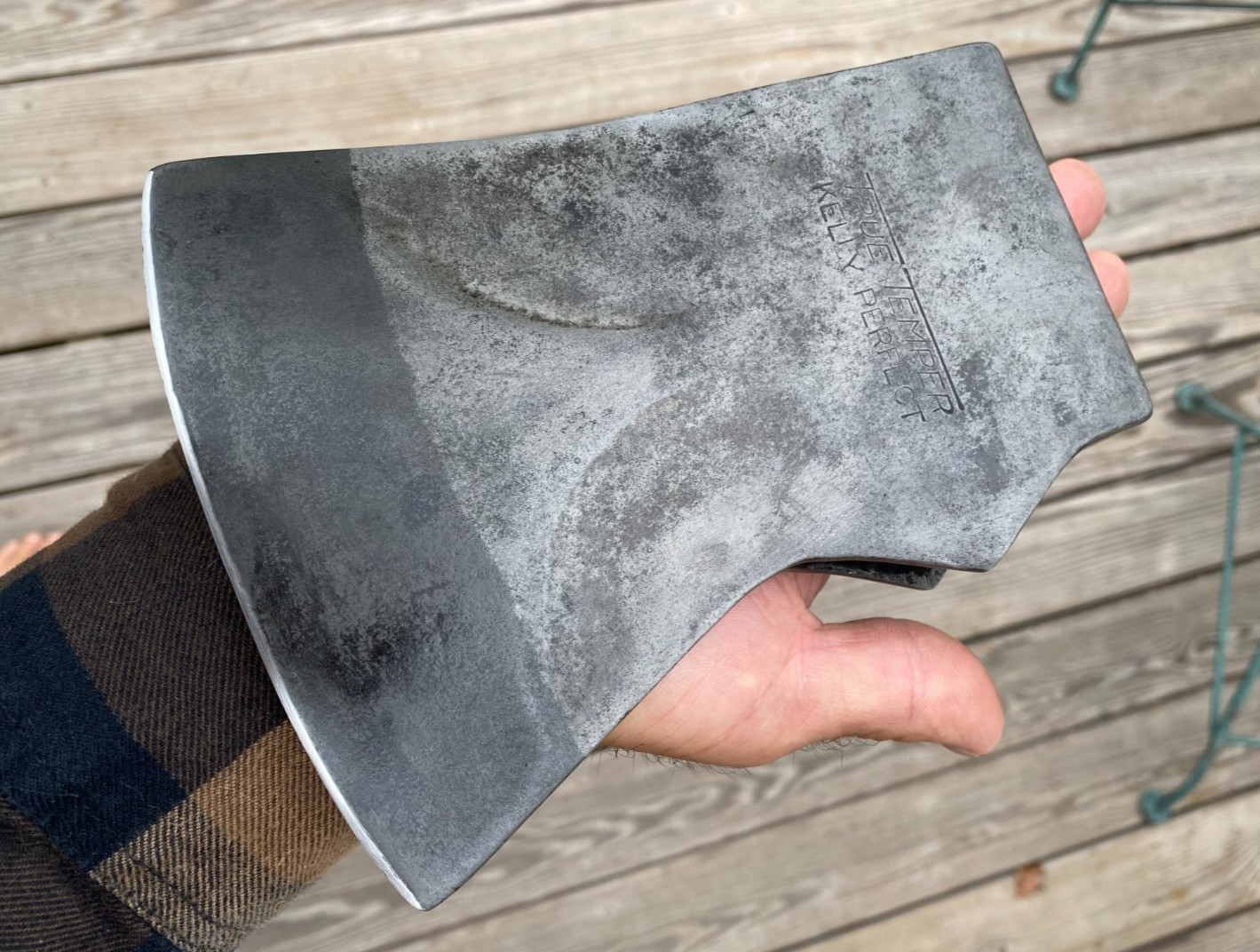 VINTAGE TRUE TEMPER KELLY PERFECT JERSEY AXE HEAD