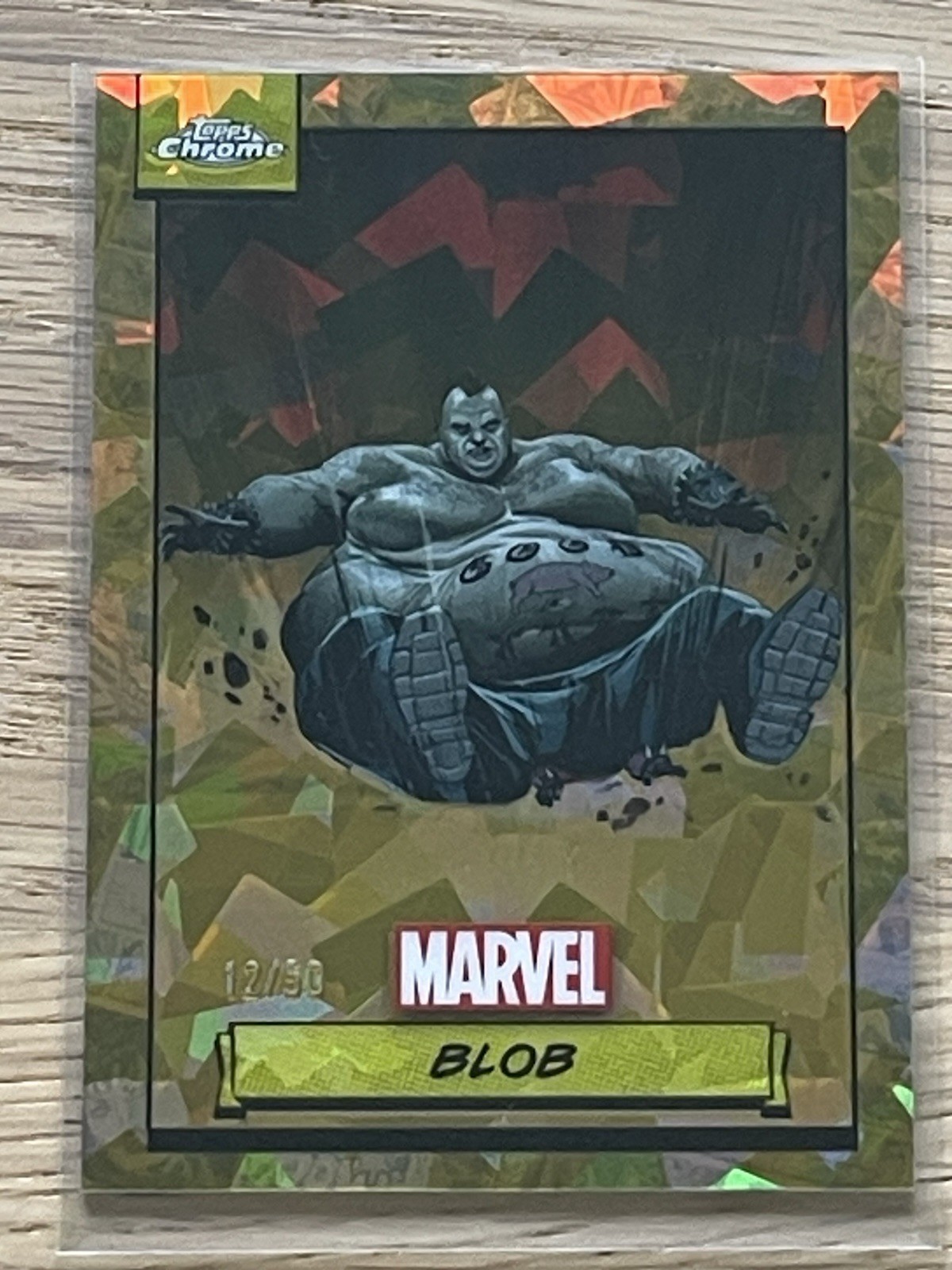 Topps 2024 Marvel Chrome Sapphire Blob 12/50 Yellow Sapphire Topps 2024 Marvel Chrome Sapphire Blob 12/50 Yellow Sapphire
