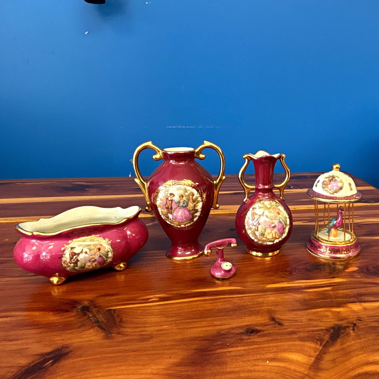 Vintage French Limoges Porcelain Miniature Lot