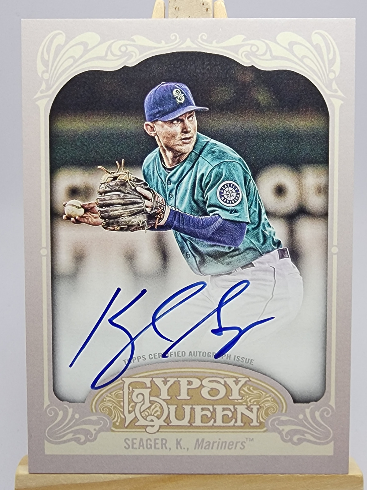 Kyle Seager 2012 Topps Gypsy Queen Autograph #GQA-KS Auto Seattle Mariners