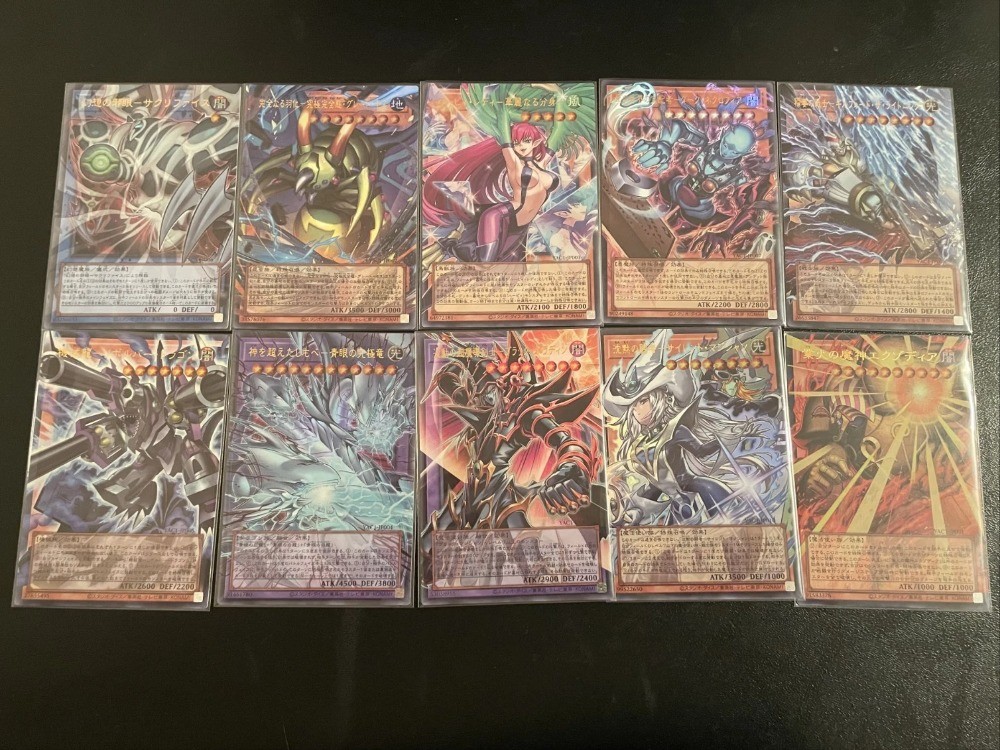 Yu-Gi-Oh Japanese Asian UR-OF Complete Set YAC1-001~010-JP Original Artwork