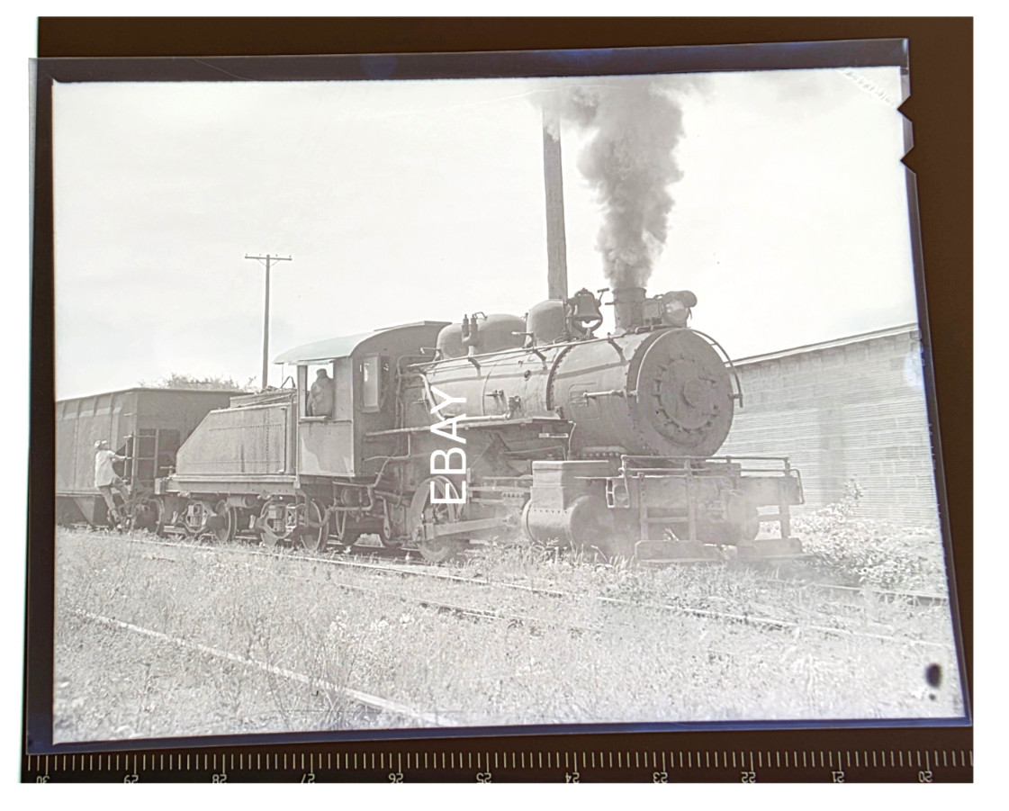 Aug 1955 Consumers Co. 0-4-0 Steam Locomotive South Beloit IL Negative Aug 1955 Consumers Co. 0-4-0 Steam Locomotive South Beloit IL Negative