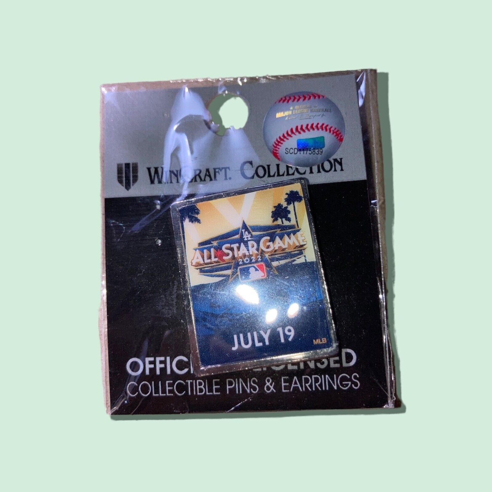 PIN 2022 MLB All Star Game Collectible July 19 Dodger Stadium L.A. Dodgers