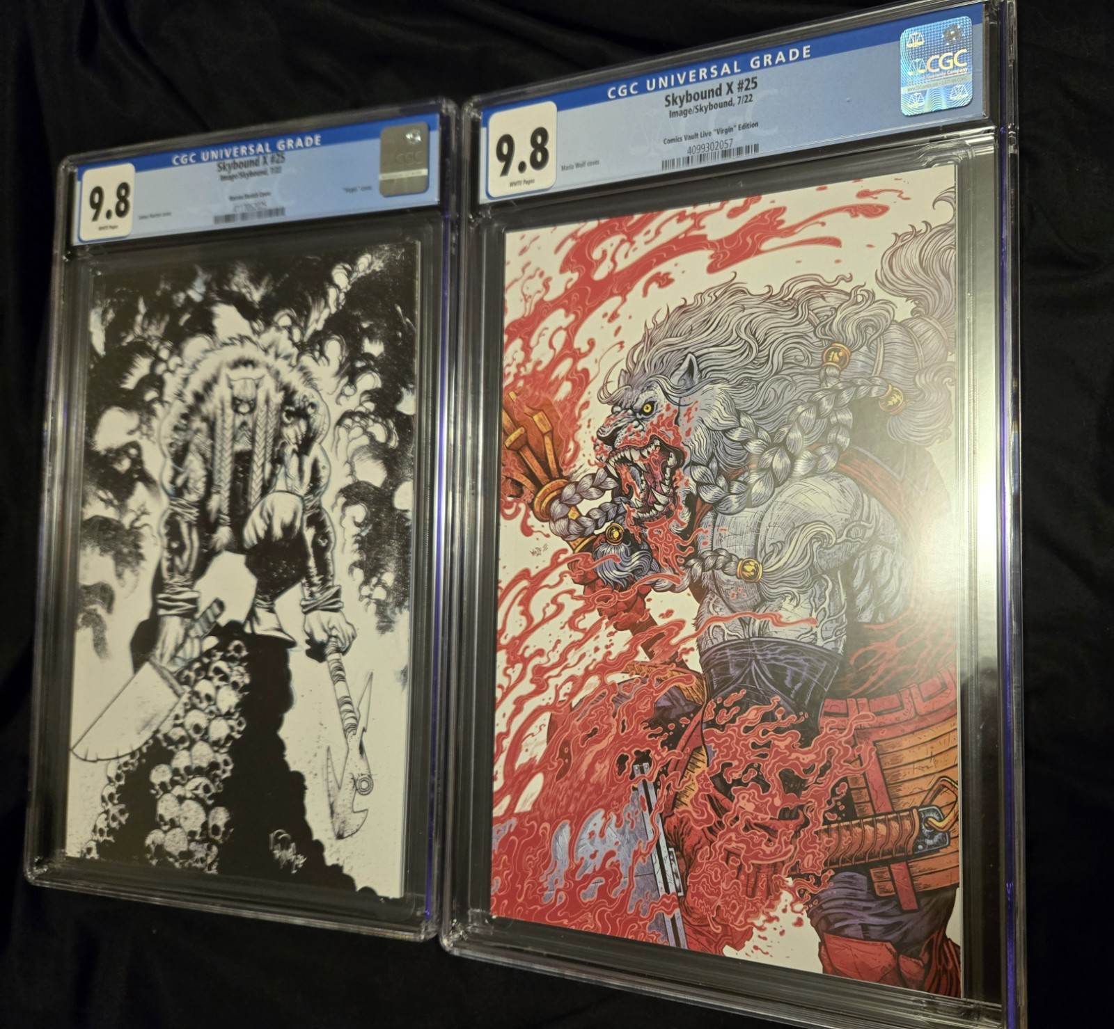 BATTLE BEAST CGC 9.8 Skybound X #25 VARIANTS INVINCIBLE ✨️BOTH COPIES✨️ BATTLE BEAST CGC 9.8 Skybound X #25 VARIANTS INVINCIBLE ✨️BOTH COPIES✨️