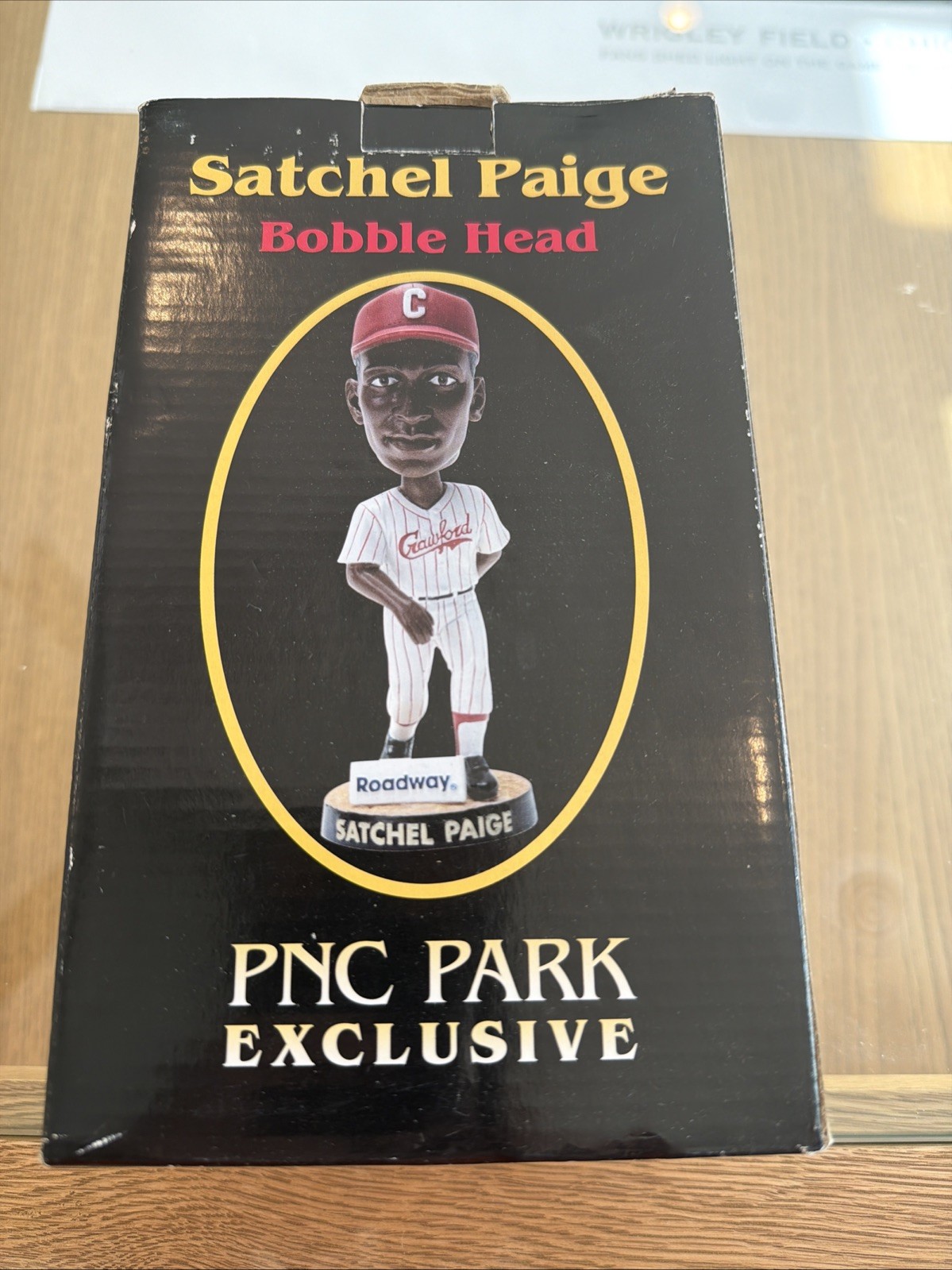 Satchel Paige PNC Park Exclusive Bobblehead 2006 Satchel Paige PNC Park Exclusive Bobblehead 2006