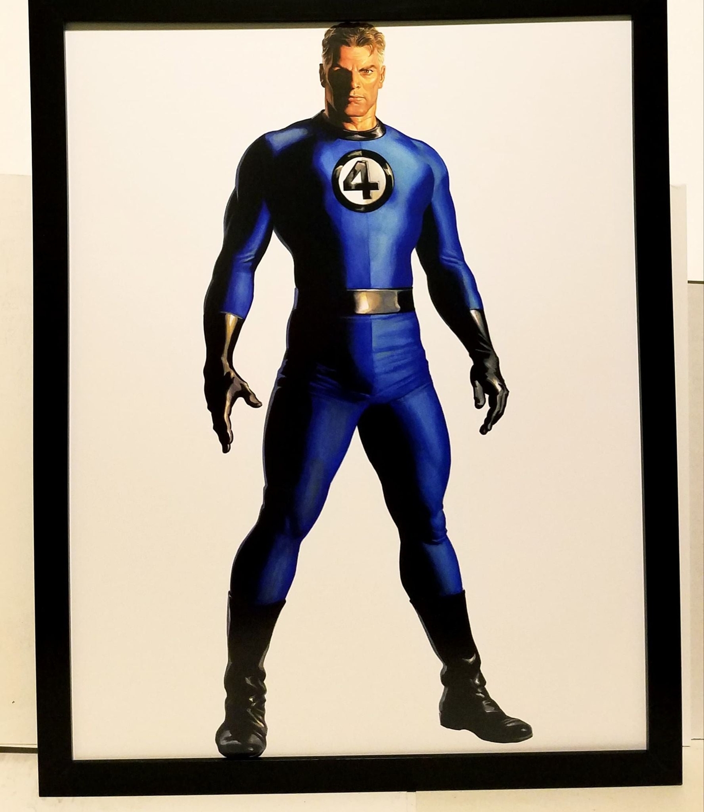 Mr. Fantastic Four Timeless by Alex Ross FRAMED 11x14 Art Print Marvel Comics Po