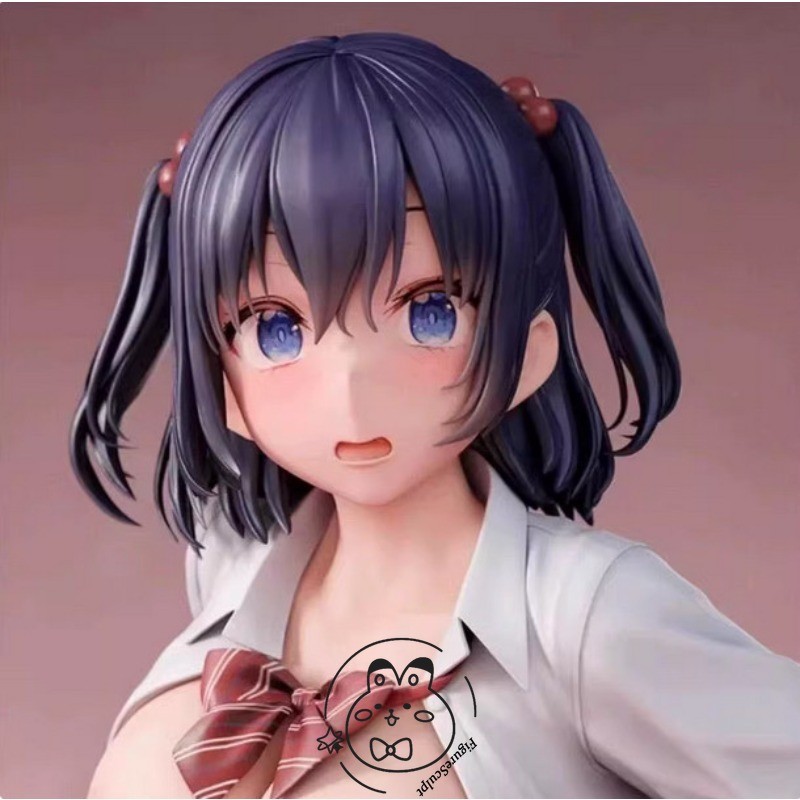 22cm 1/6 Aoi Matsuyama Anime Character PVC Desktop Display Statue No Box
