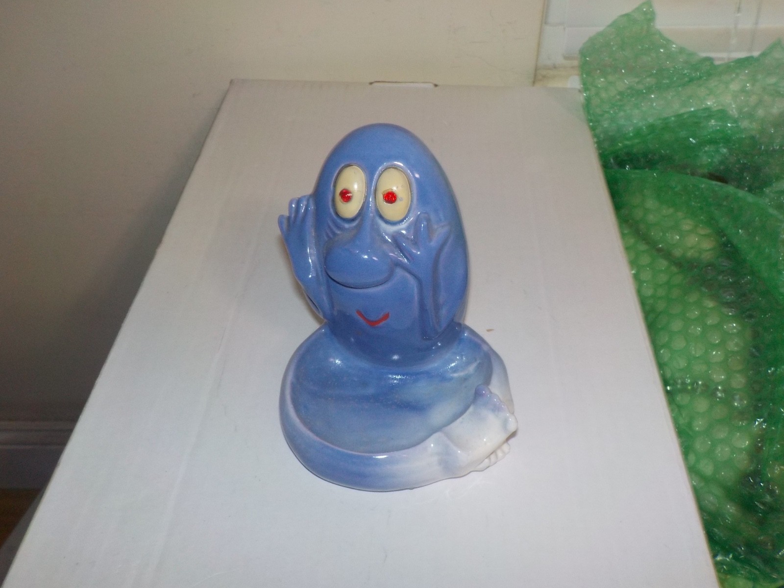 Vintage 1960's Kreiss Psycho Ceramics Purple Guy Ashtray Color Variant Vintage 1960's Kreiss Psycho Ceramics Purple Guy Ashtray Color Variant