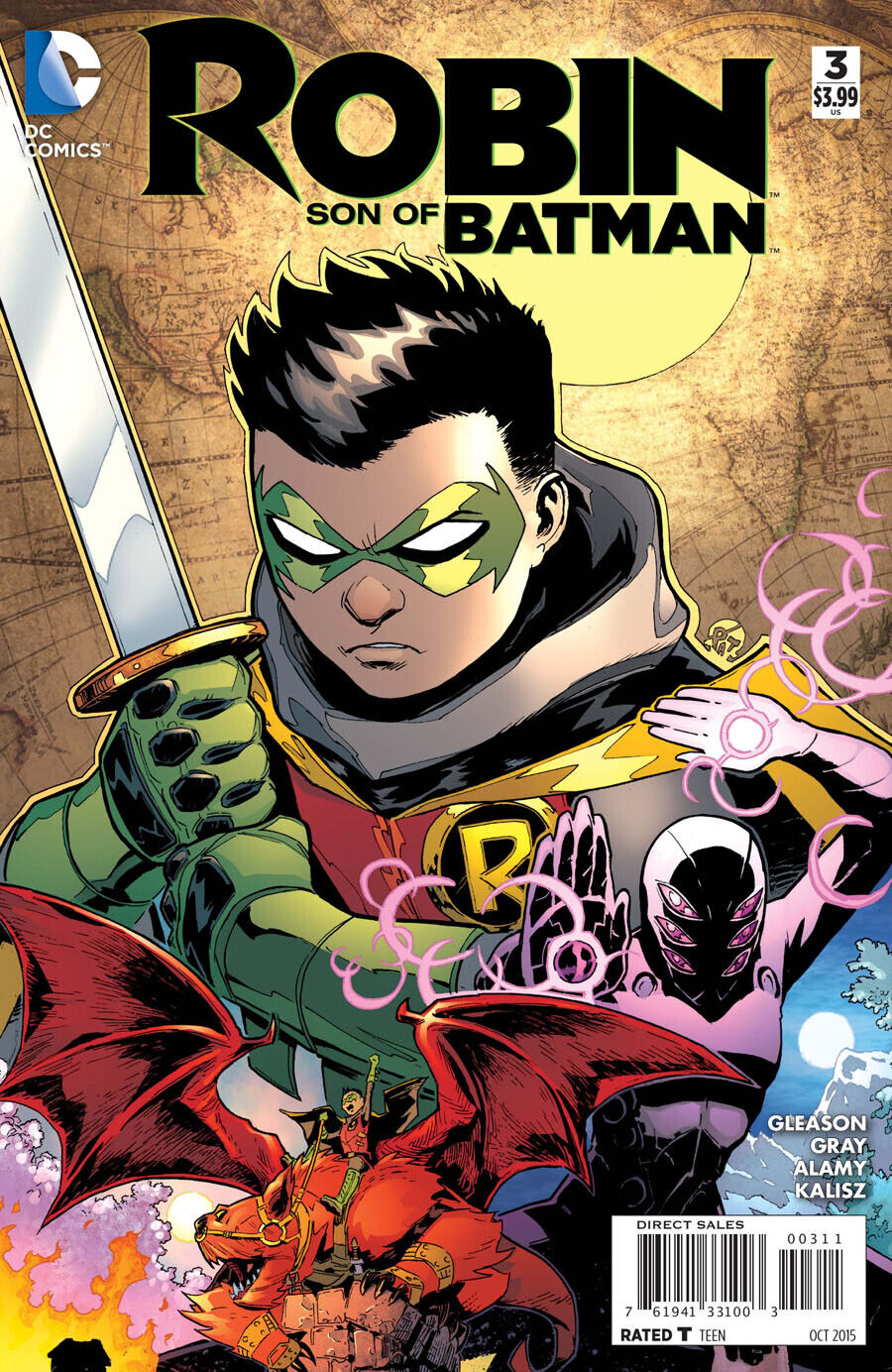 2015 Robin Son Of Batman #3 DC Comics NM 1st Print Comic Book