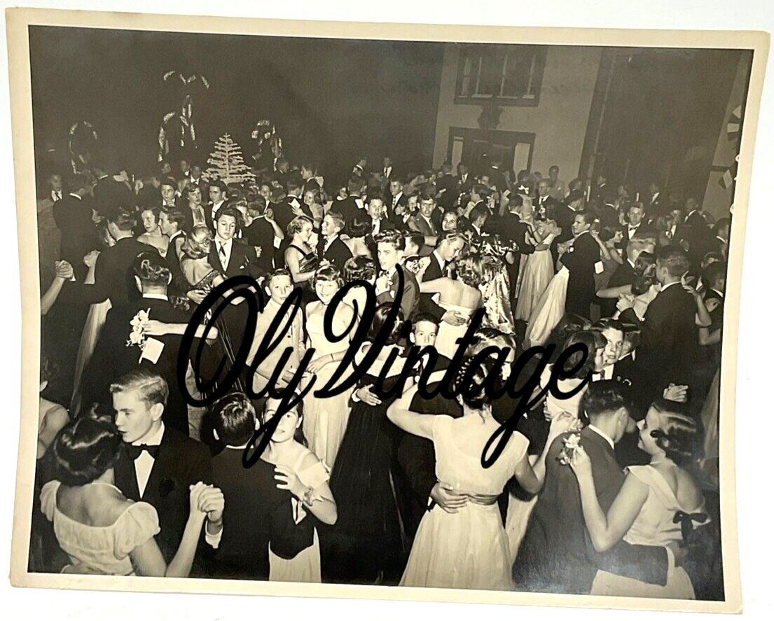 Marlborough High School Christmas Prom December 16, 1950 Los Angeles CA Photo