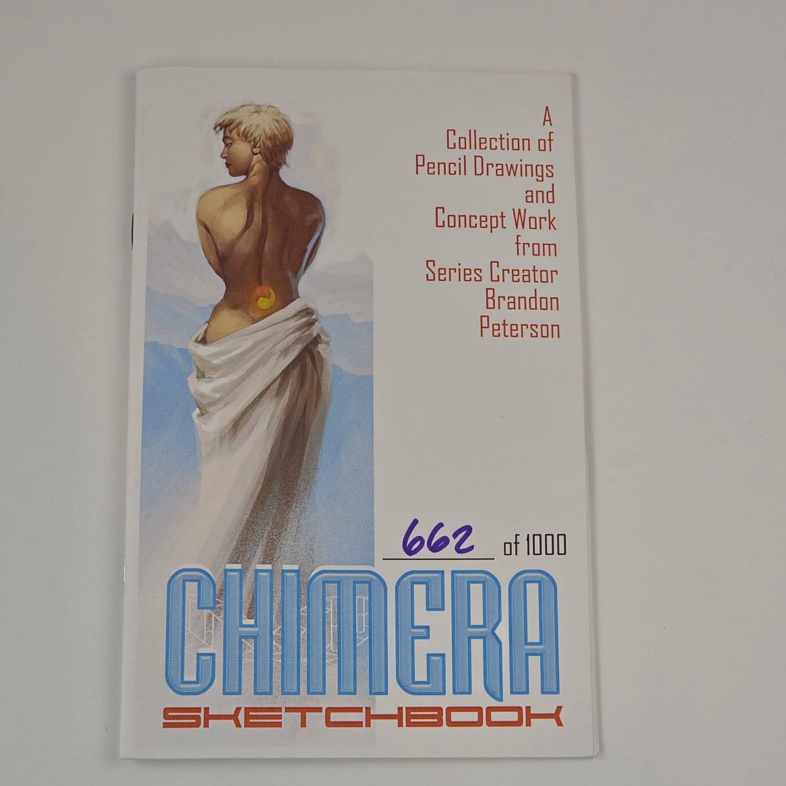 Chimera Sketchbook #1 CrossGen Brandon Peterson Limited Edition 2003 Comic Art