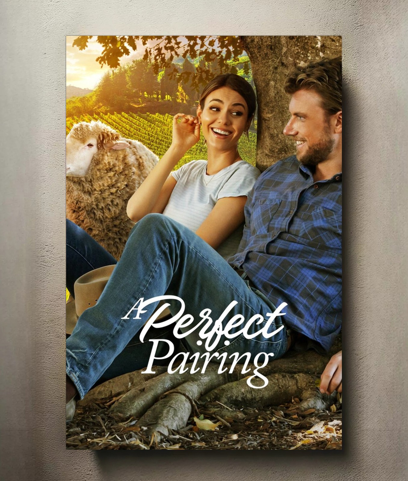 A Perfect Pairing 8x12 Metal Movie Poster Sign