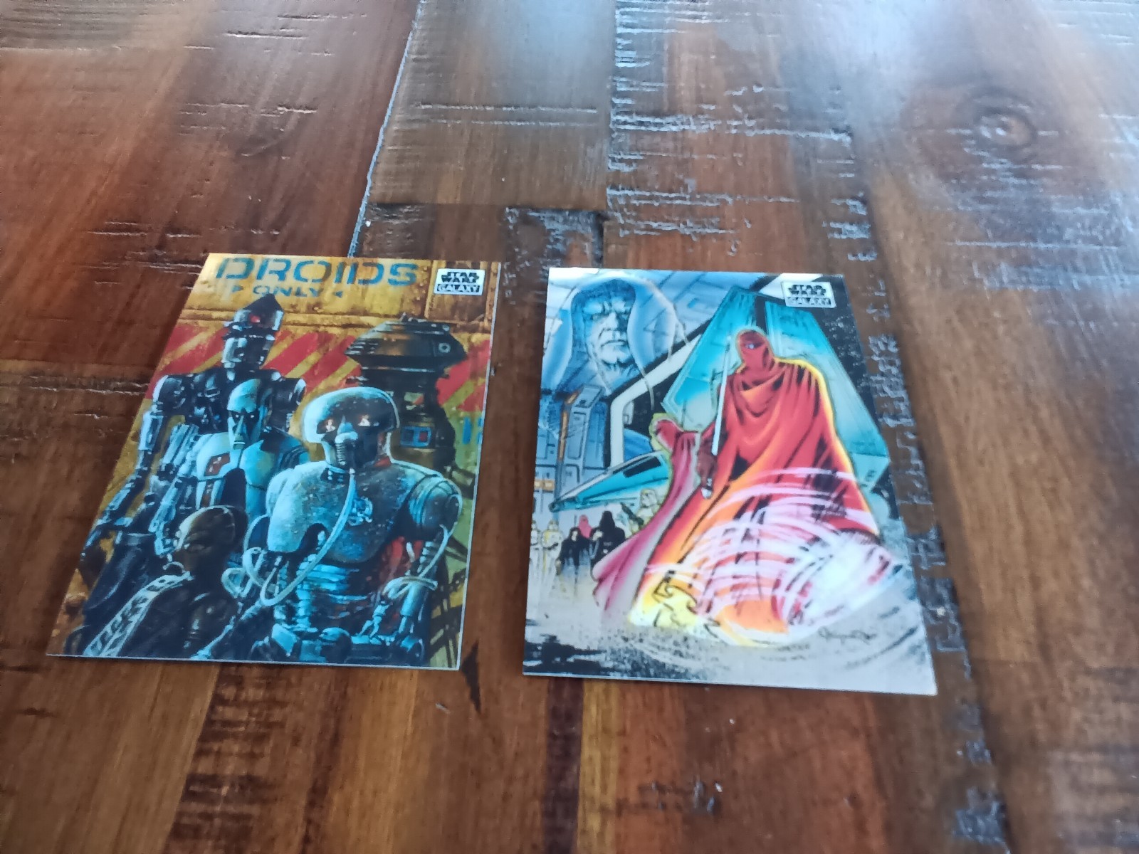 2021 Topps Chrome Stars Wars Galaxy lot of 2 - DROIDS & EMPERORS IMPERIAL GUARDS 2021 Topps Chrome Stars Wars Galaxy lot of 2 - DROIDS & EMPERORS IMPERIAL GUARDS