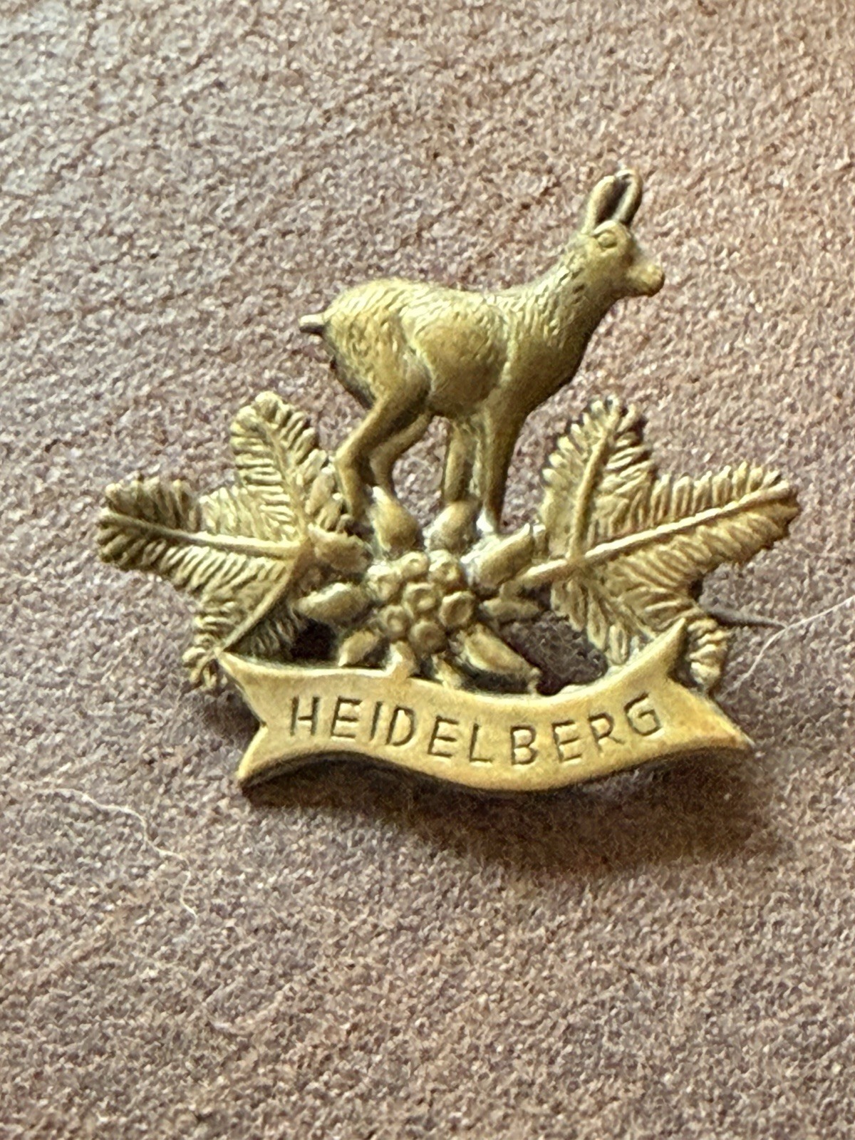 Vintage Heidelberg Germany Mountain Goat Pin Vintage Heidelberg Germany Mountain Goat Pin